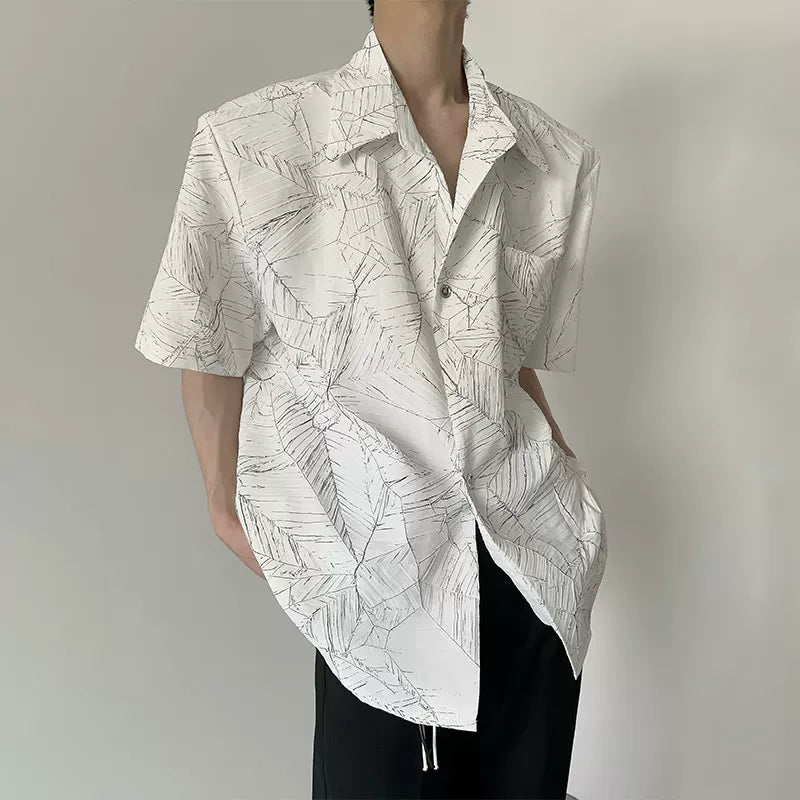 Frost Etch Oversize Shirt