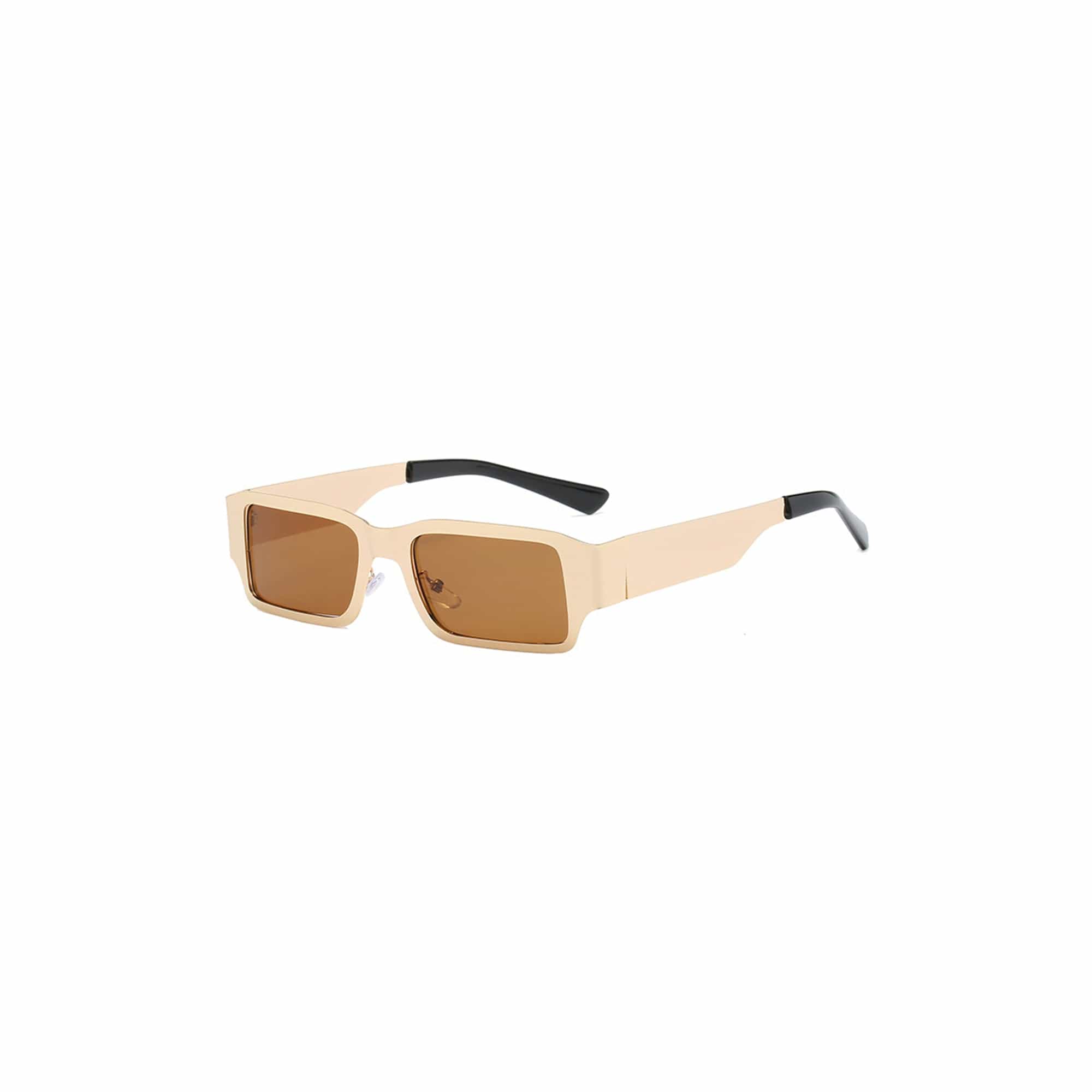 Color-Block Angular Square Sunglasses - view 3