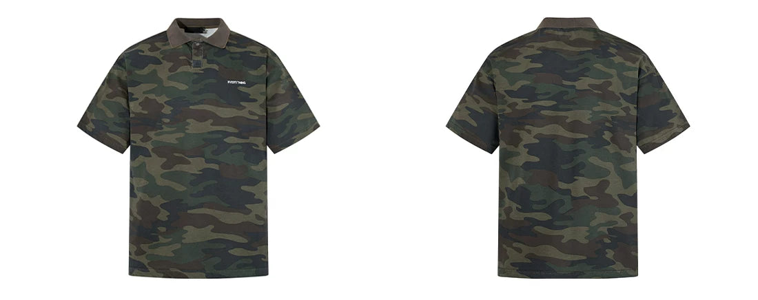 Everything Camo Polo Tee
