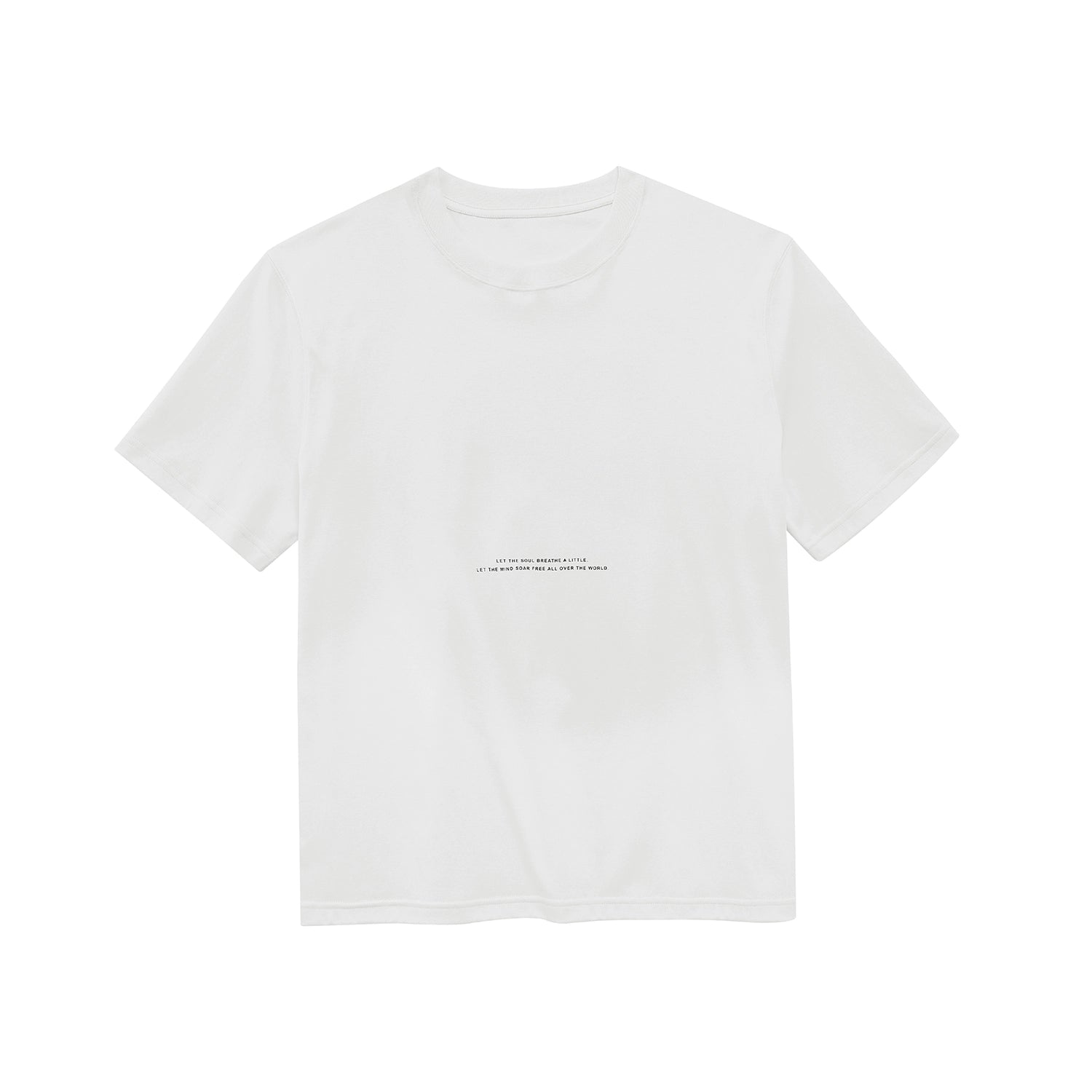 TEE estándar de impresión de letra de bloque de color