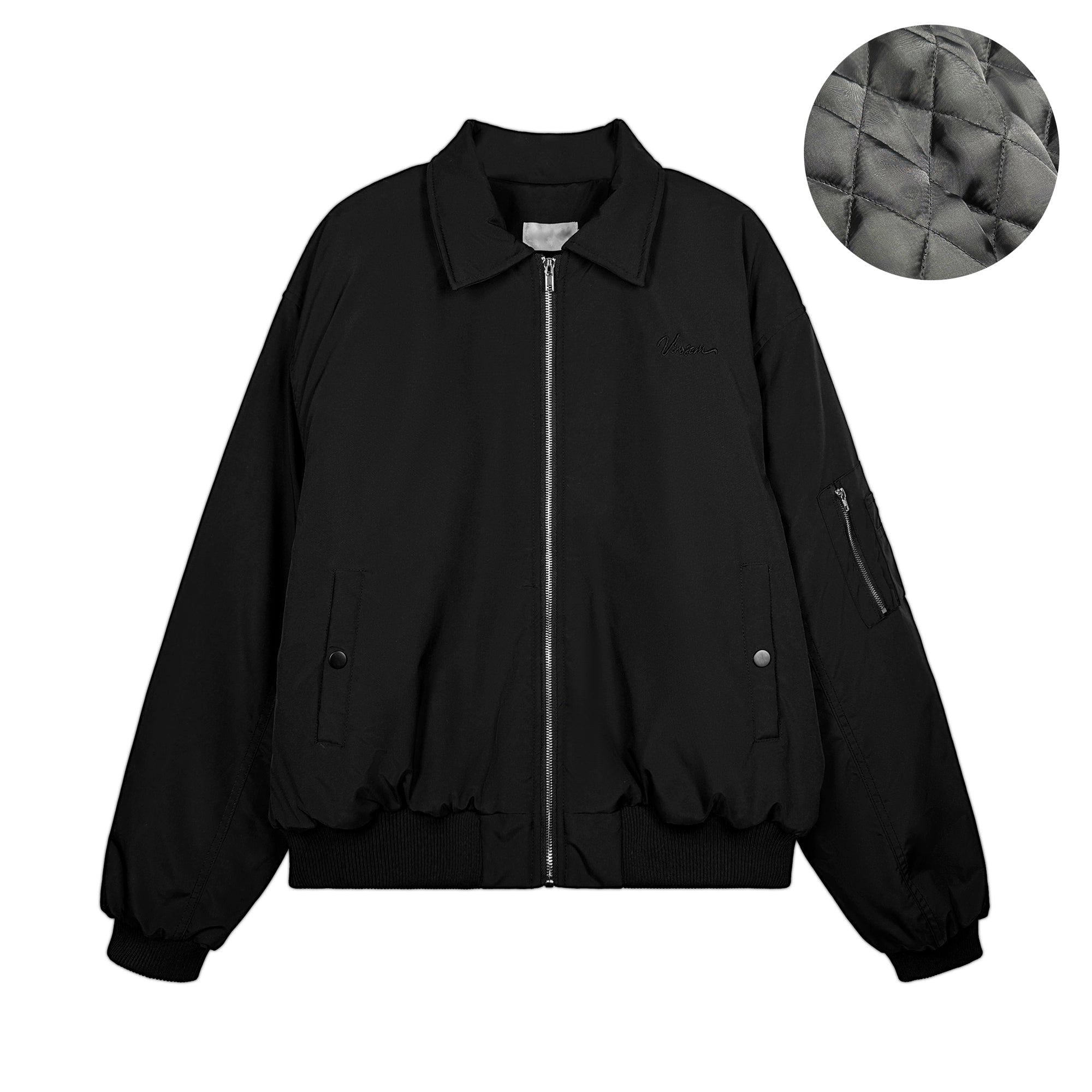 Harborline Ember Zip Bomber Jacket