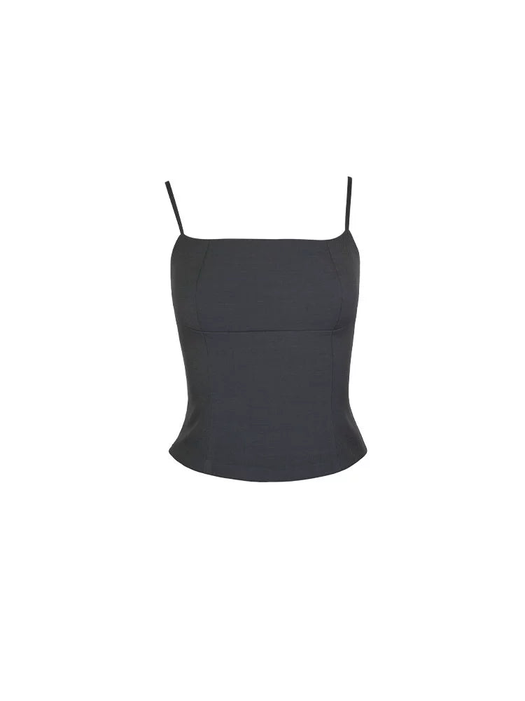 Fitted Square Neck Cami