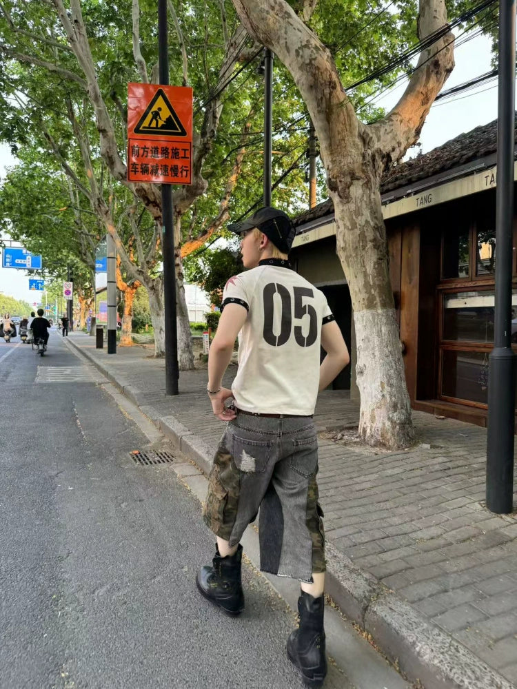 CrimsonStar 05 Skull Crest Polo Shirt