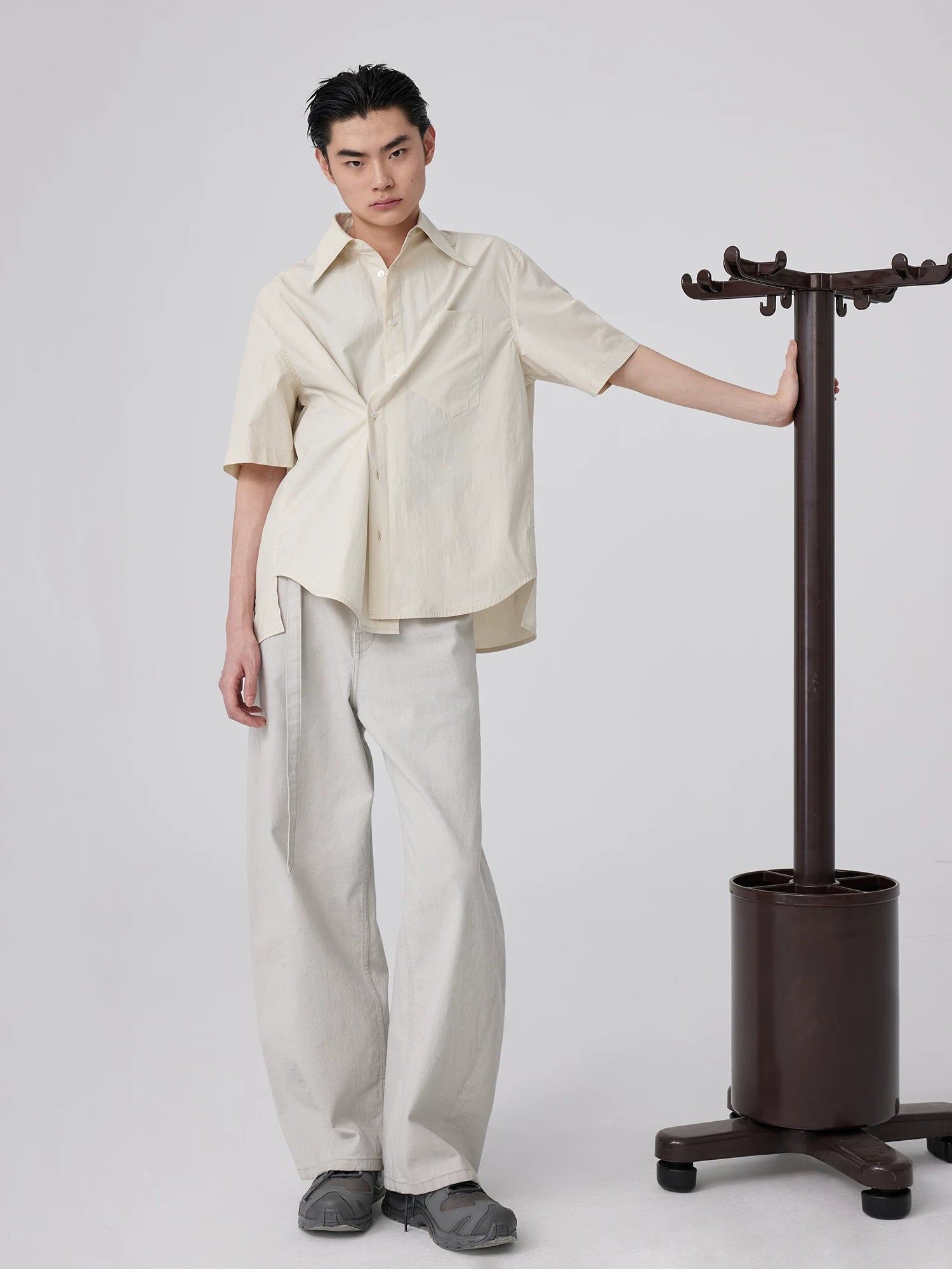 Skydrift Boxy Poplin Shirt