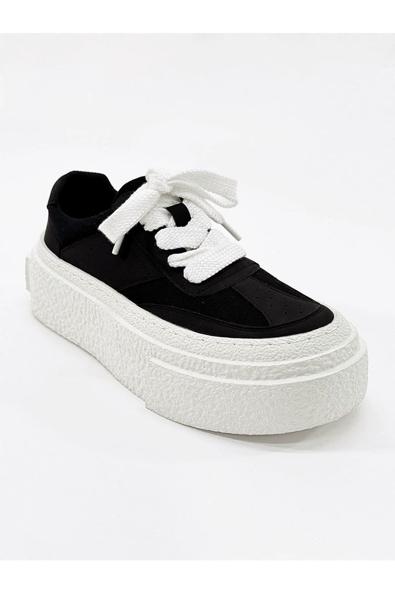 Chunky Textured Sole Sneakers