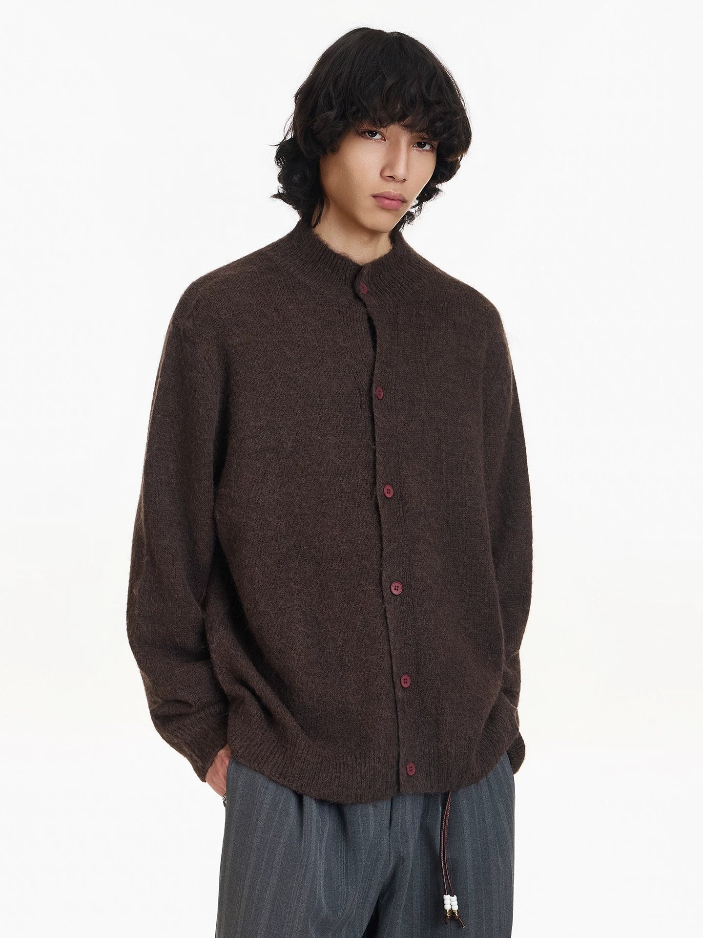 Slate Core Knit Cardigan
