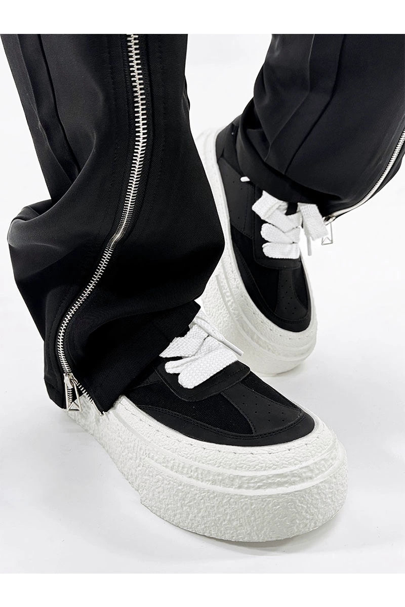 Chunky Textured Sole Sneakers
