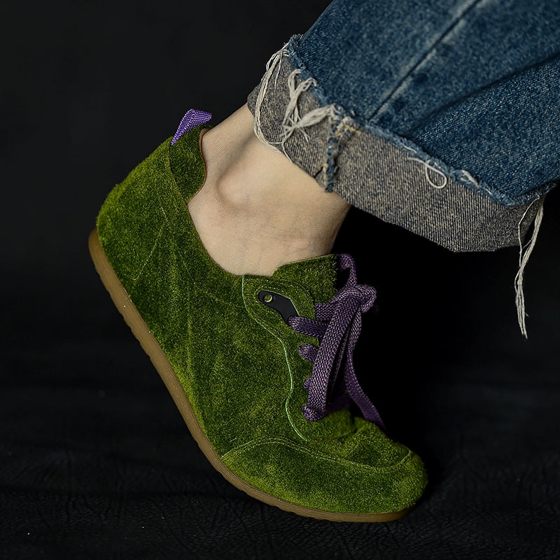 Moss Velvet Fusion Sneaker