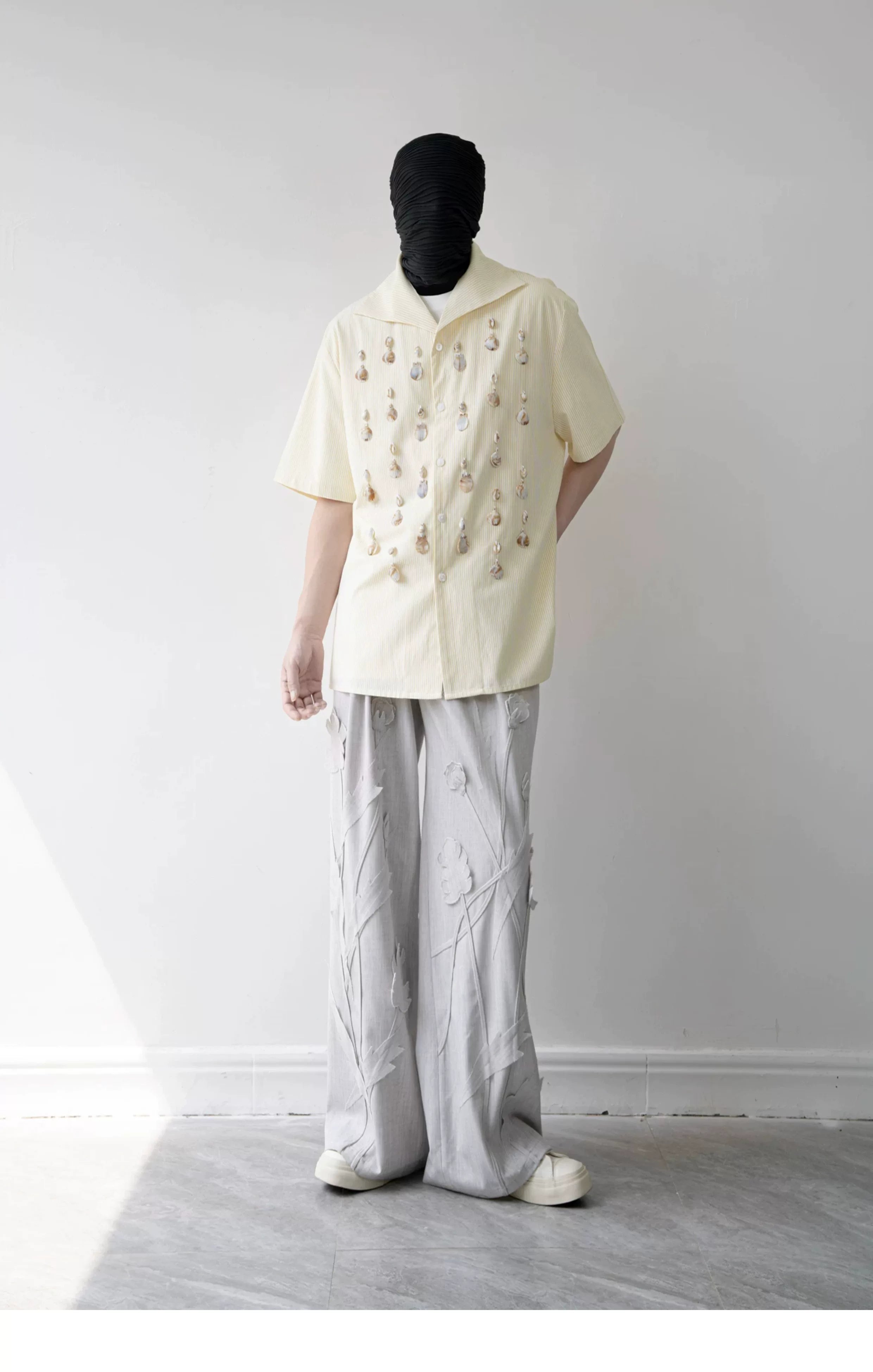 Citrus Cascade Droplet Shirt