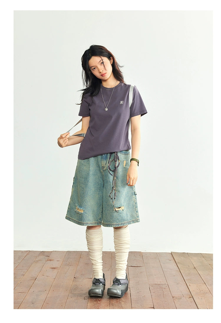 Octopusme T-shirt de logo minimaliste