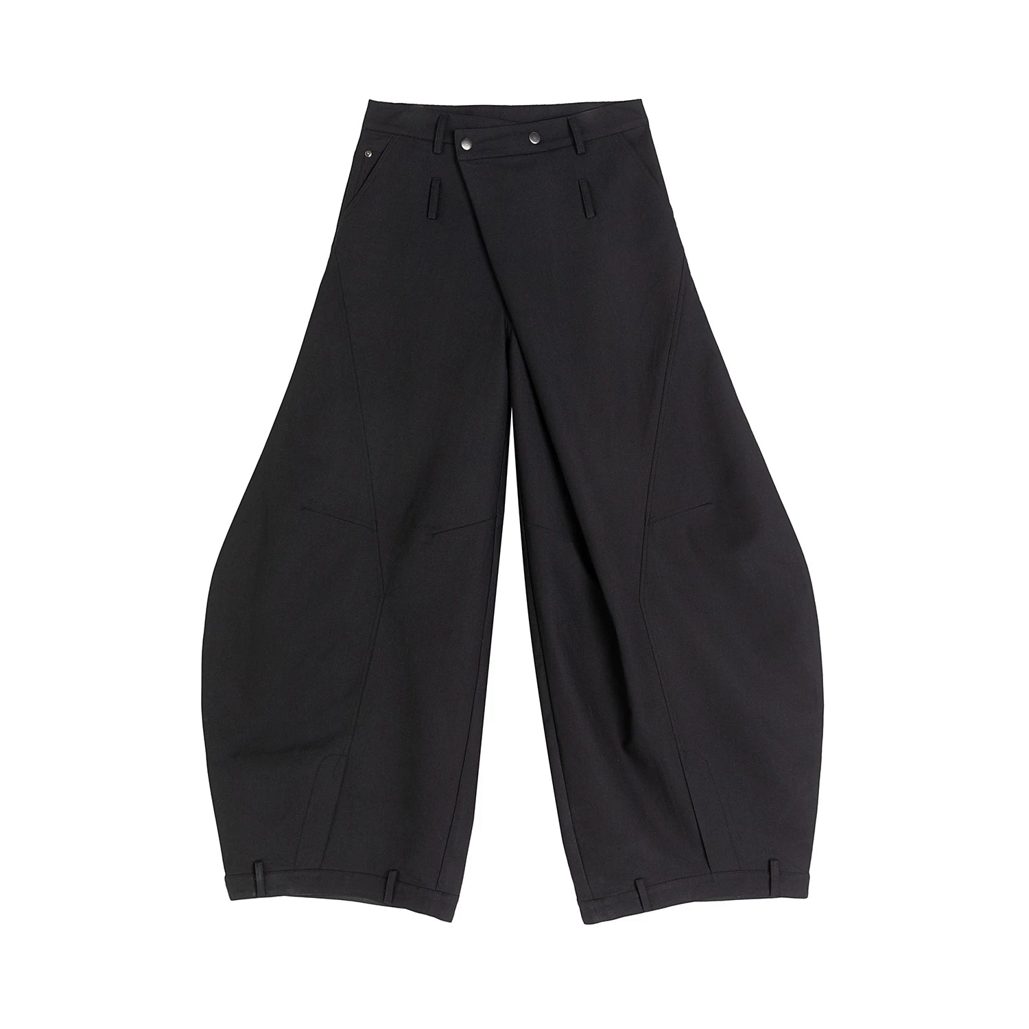 Fold Sculpted Wide Trousers
