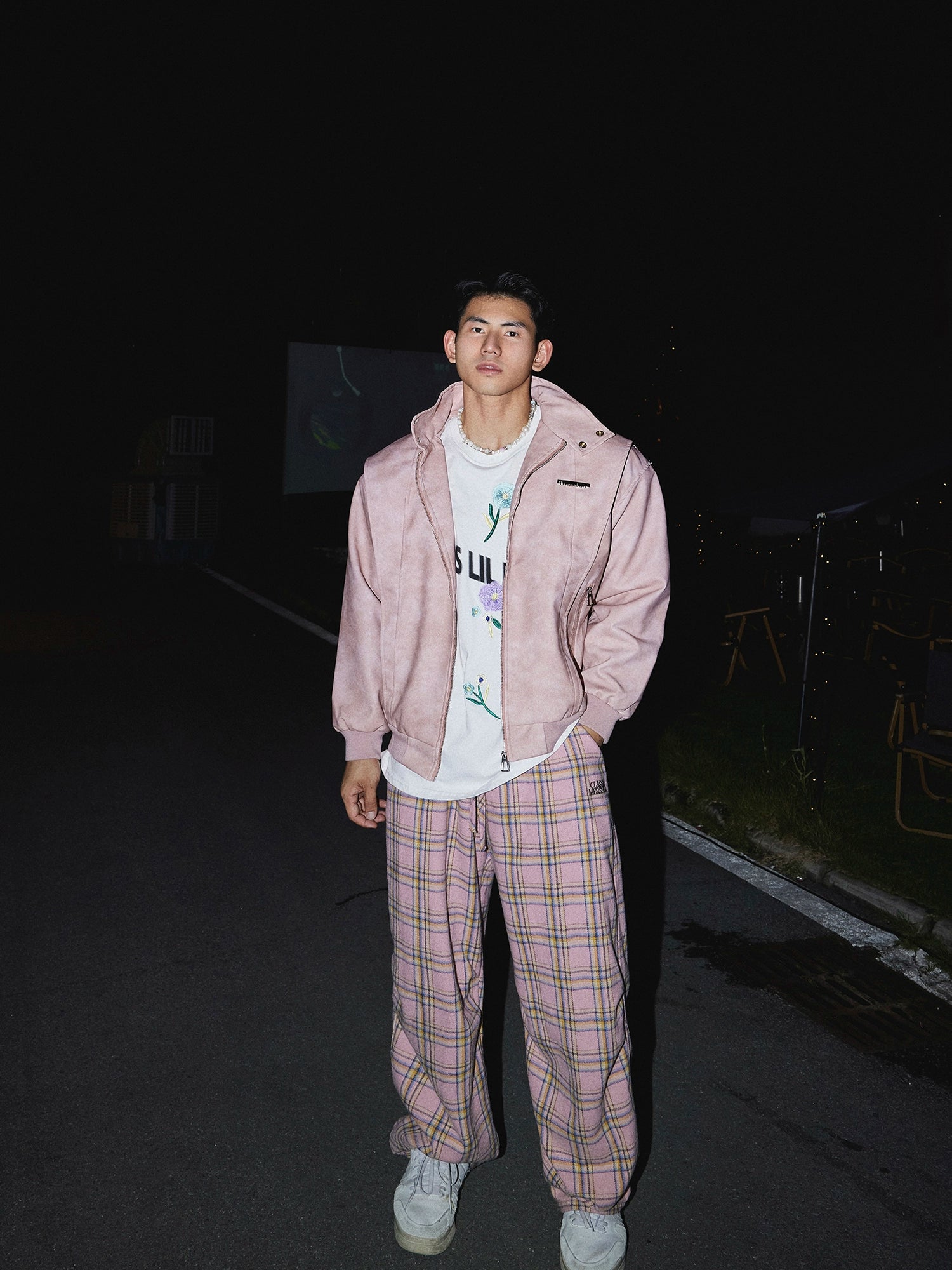 Suede Bomber Jacket