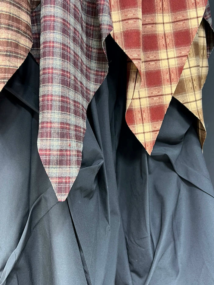 Harvest Patch Plaid Drape Pants