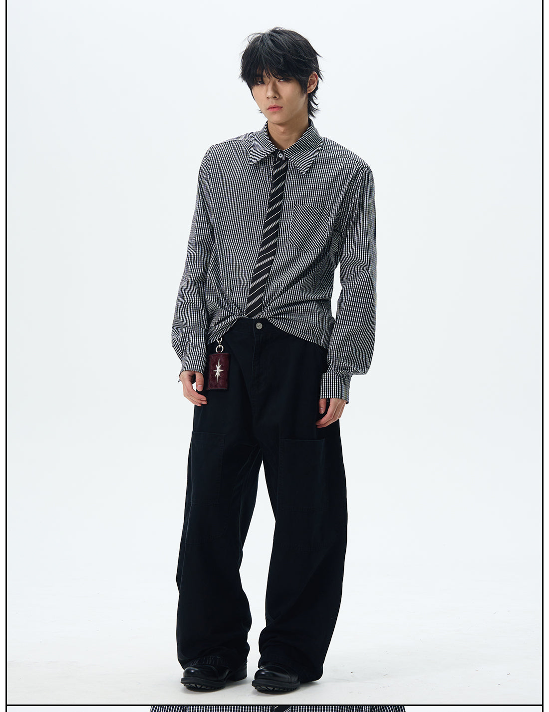 Cargo Wide Leg Canvas Pants