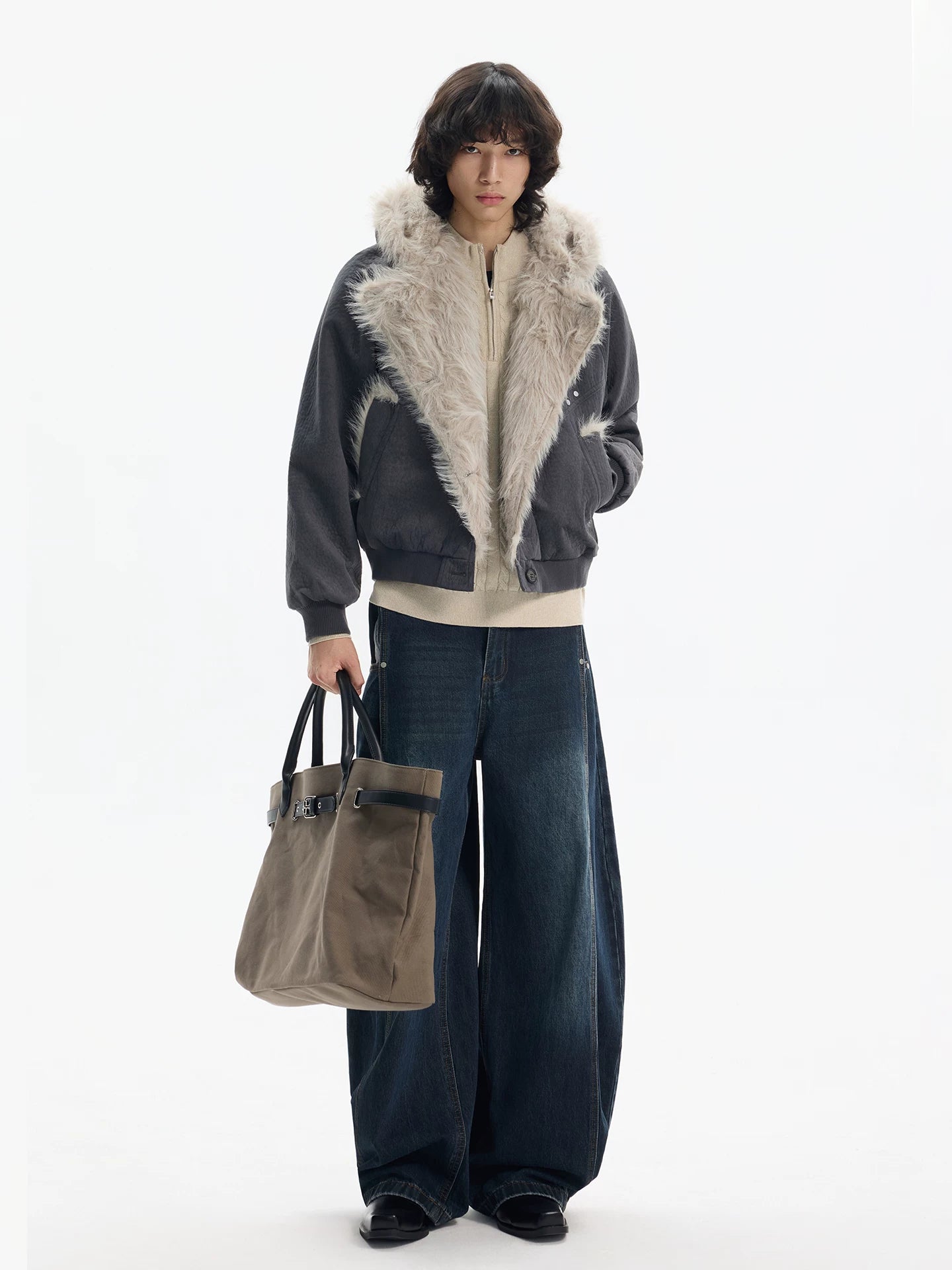 Arctic Shadow Fur Jacket