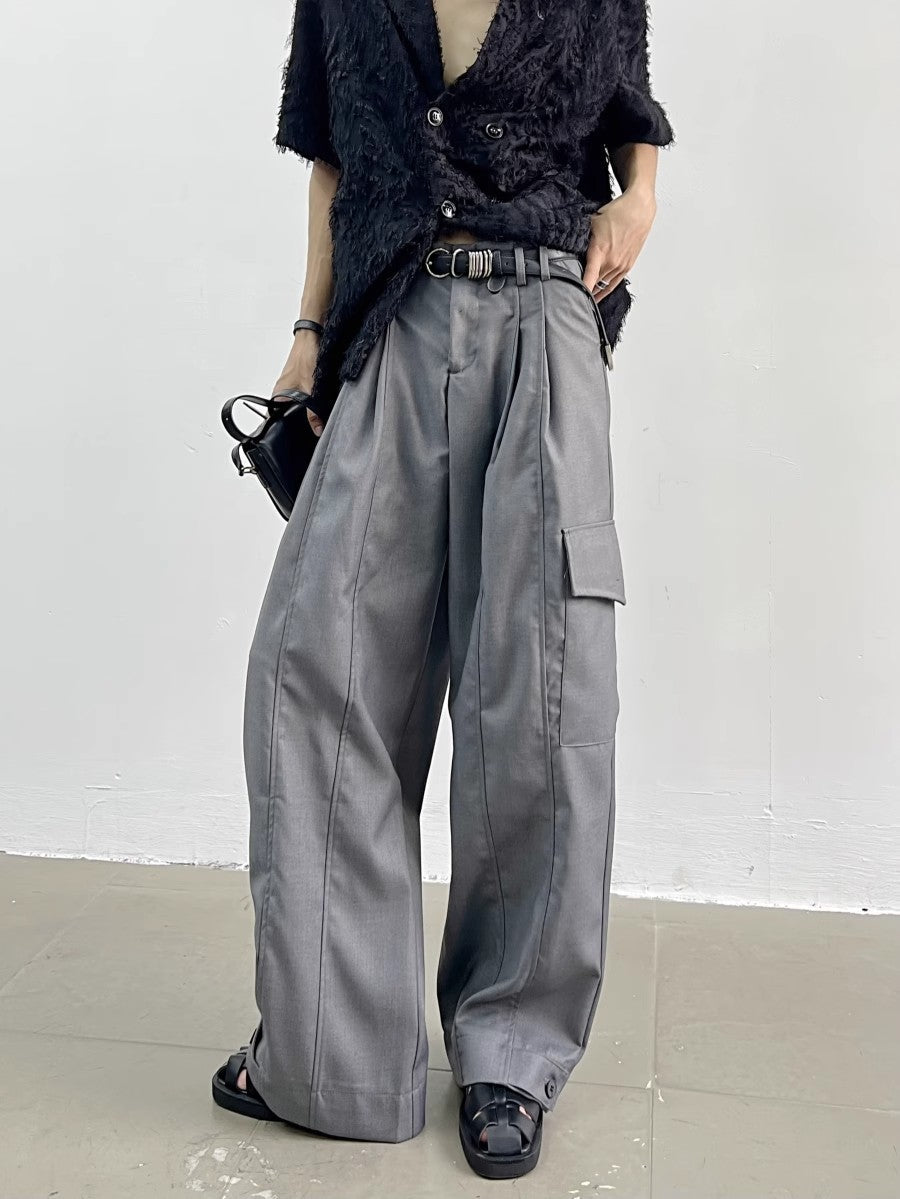 Runway Alloy Buckle Cargo Trousers