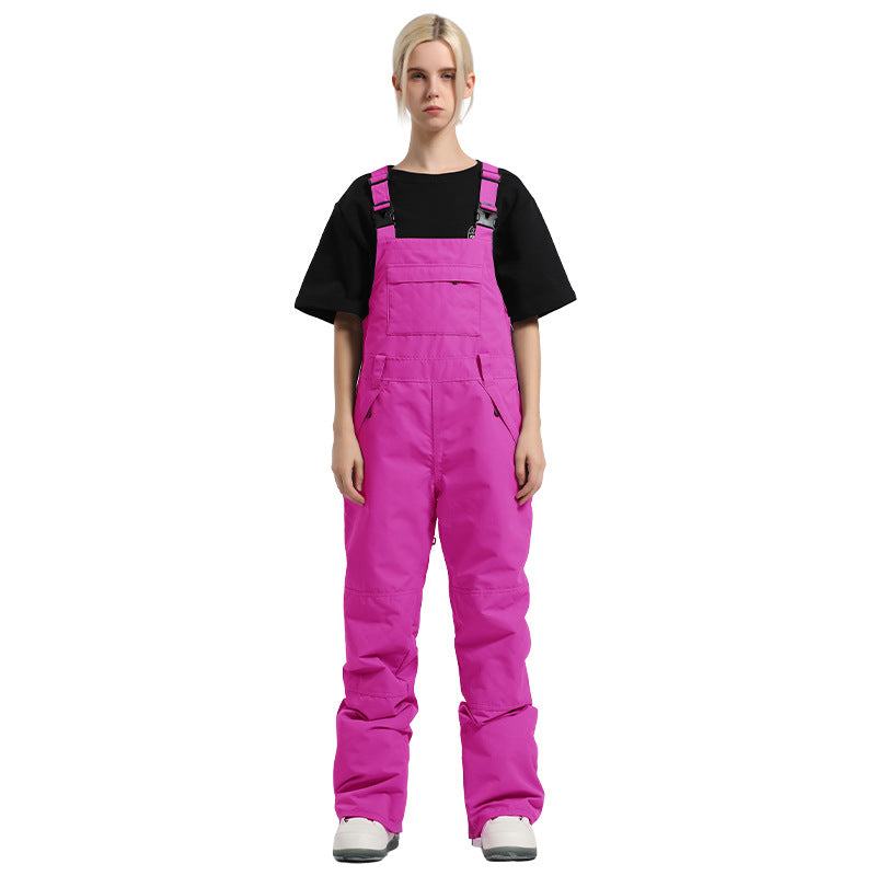 FrostPop Colorblock Bib Snow Pants