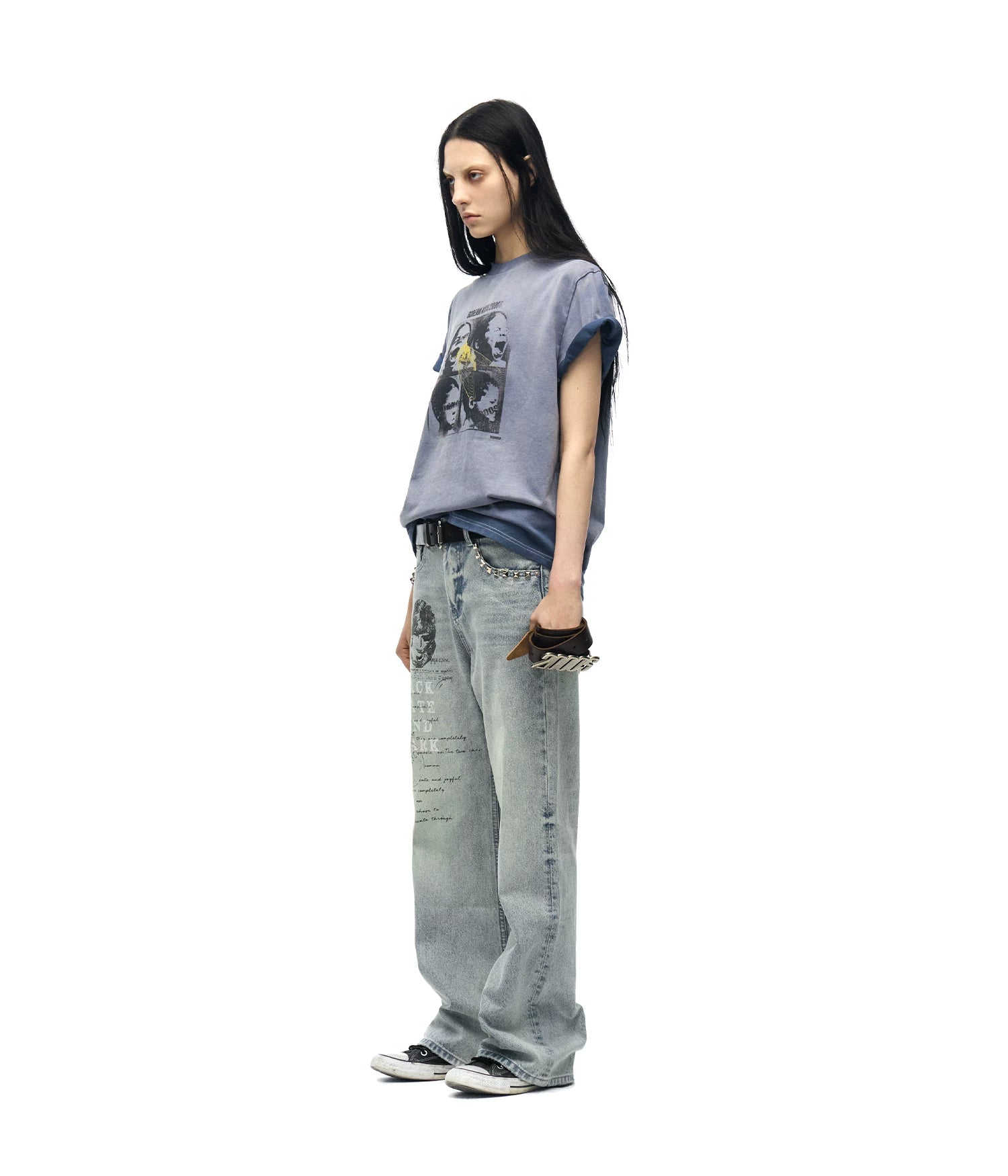 Scream Kids Washed Gradient Graphic Tee