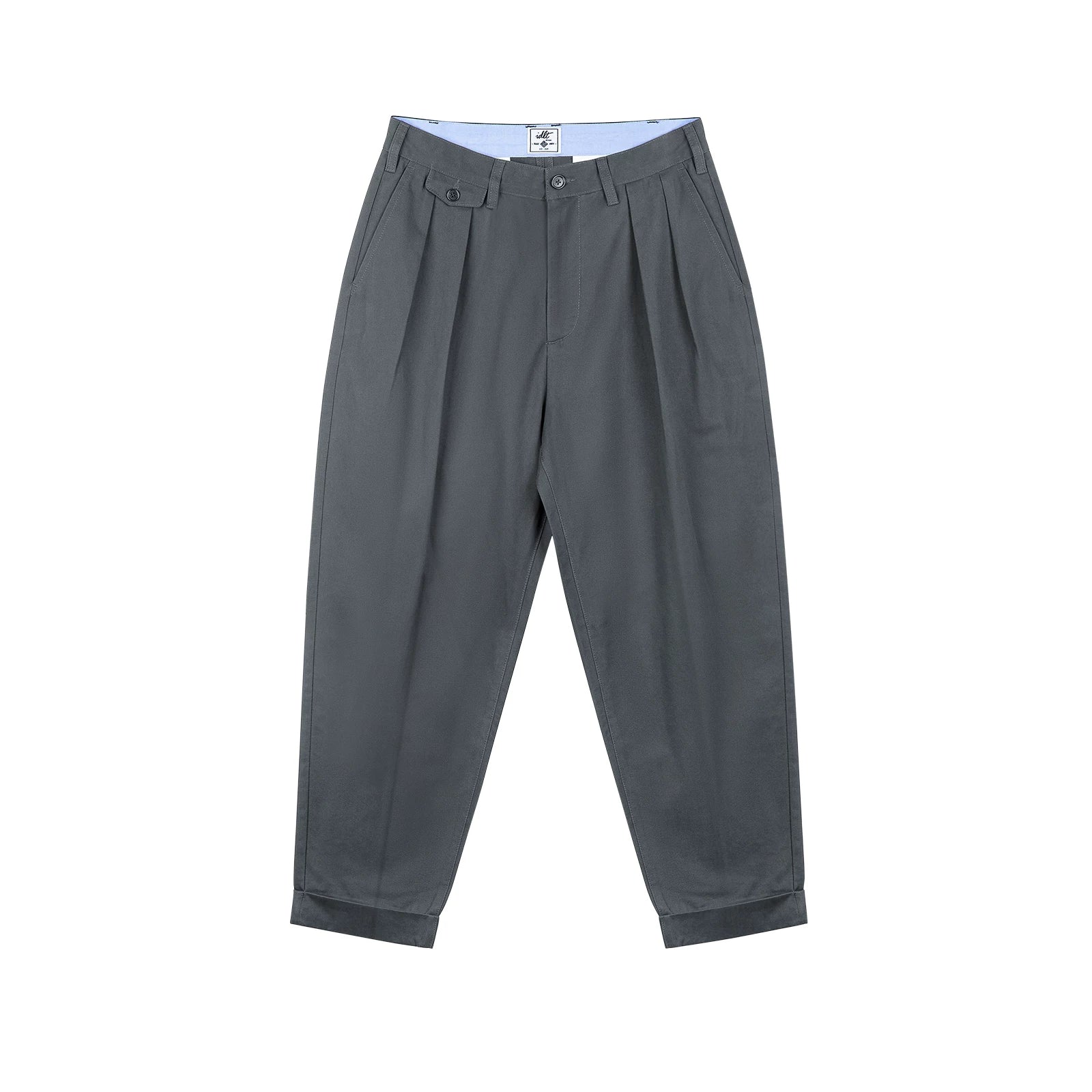 Heritage Taper Pleated Chino Trousers