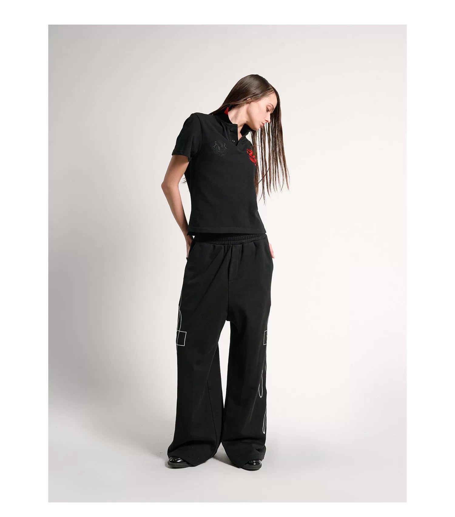 Stills Dragon Crest Polo Shirt