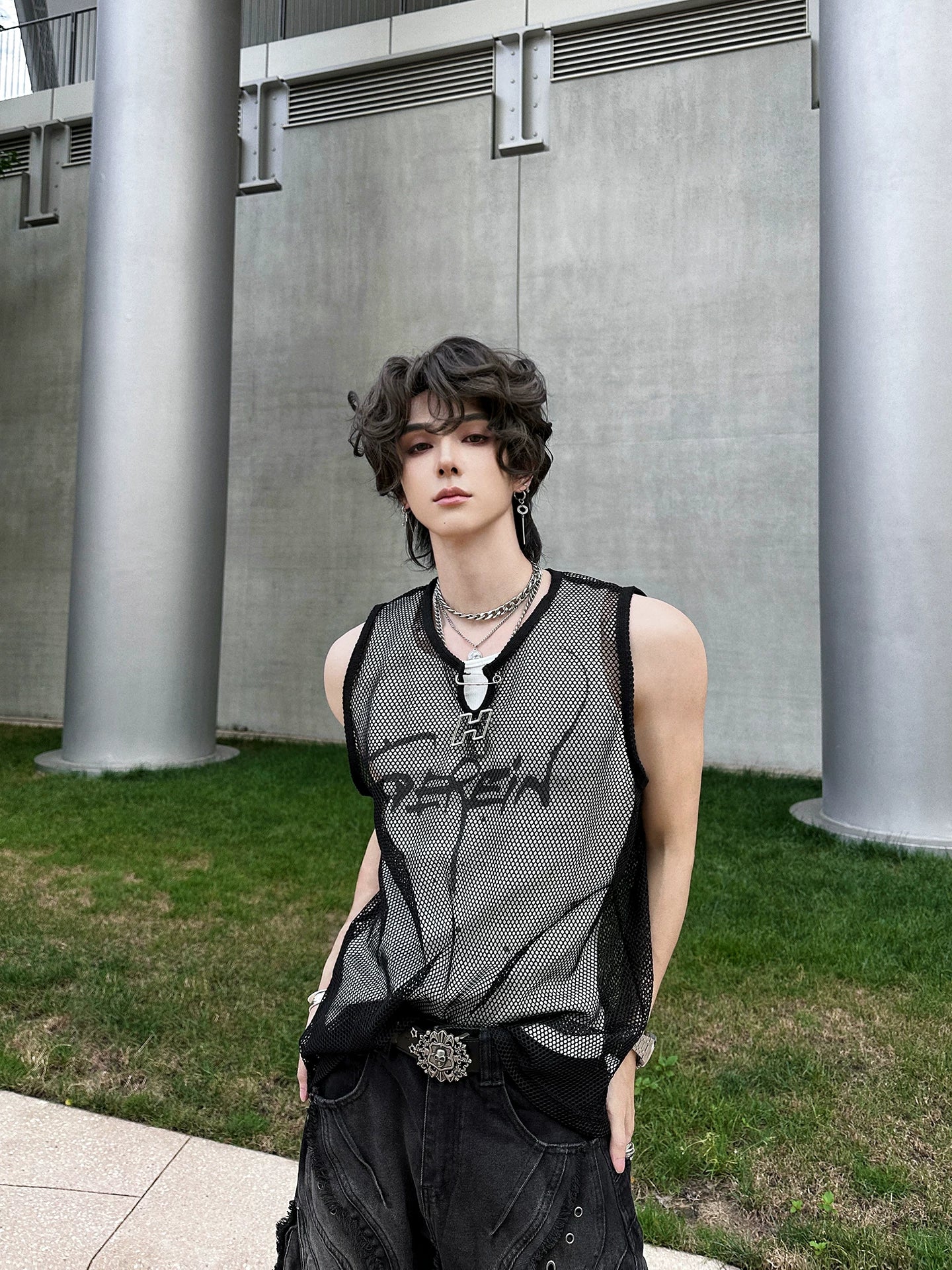 Sigil Ghost Mesh Tank