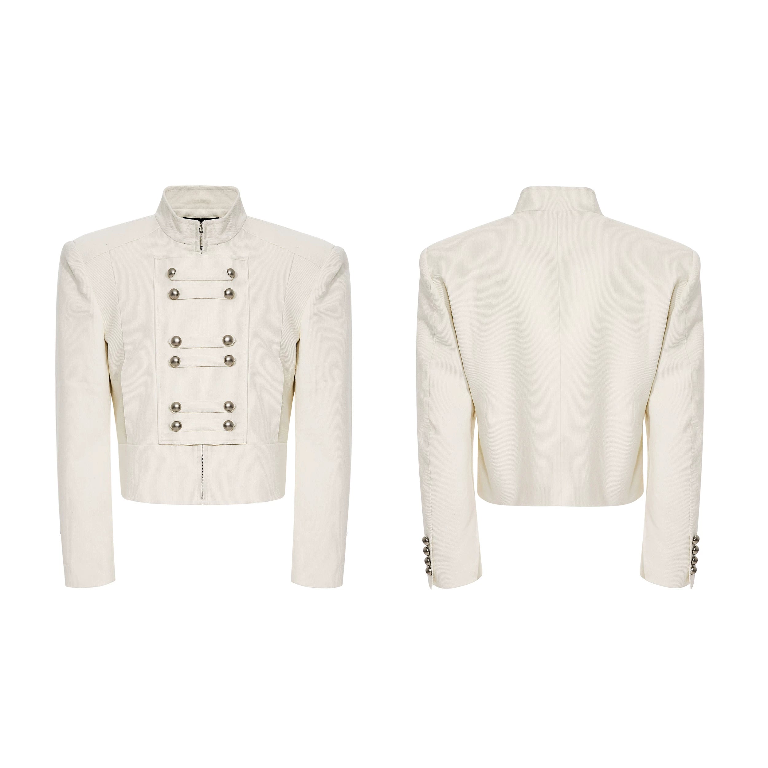 Regiment Cropped Military Jacket