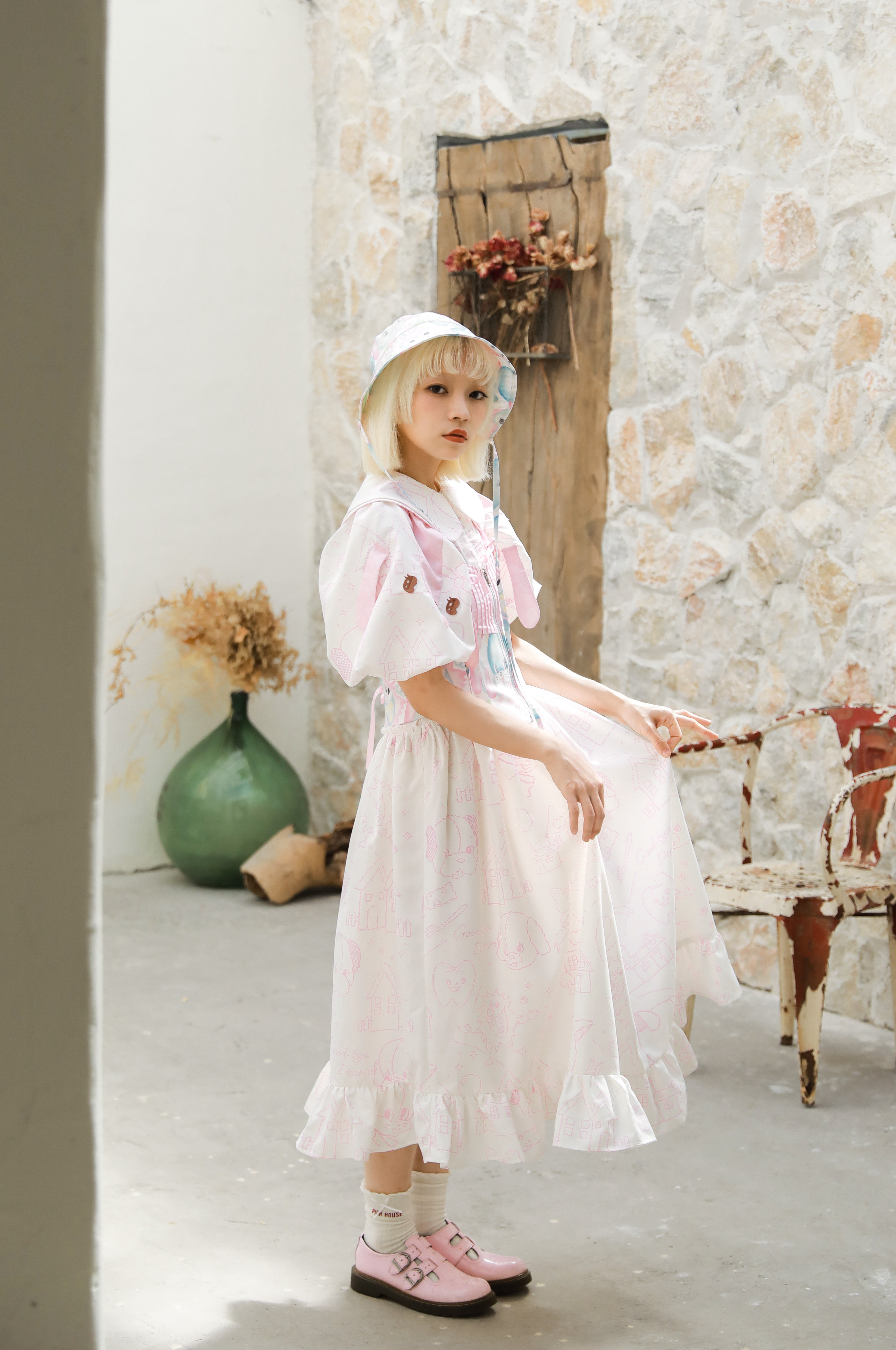 Sweet Peter Pan Collar Dress