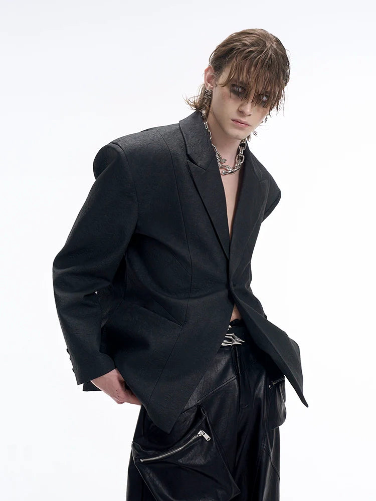 Asymmetric Blade Blazer