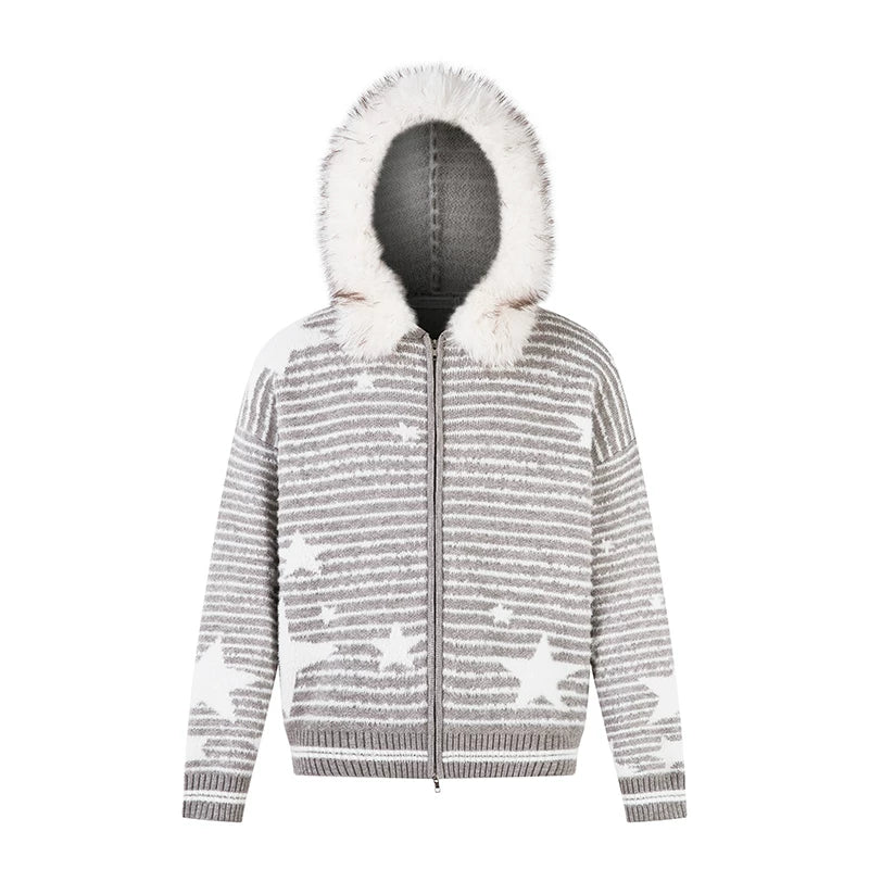 Sunrise Trail Faux-Fur Hooded Zip Jacket