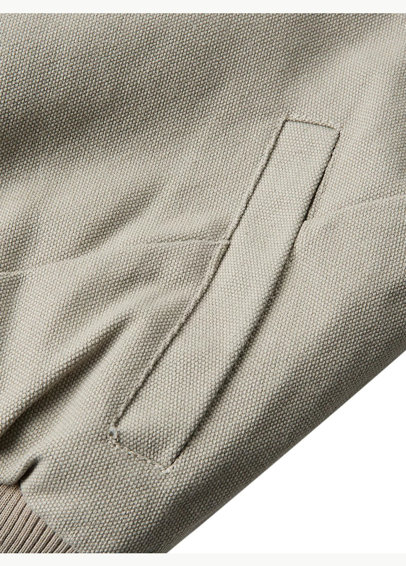 Furtrim Hood Bomber Jacket
