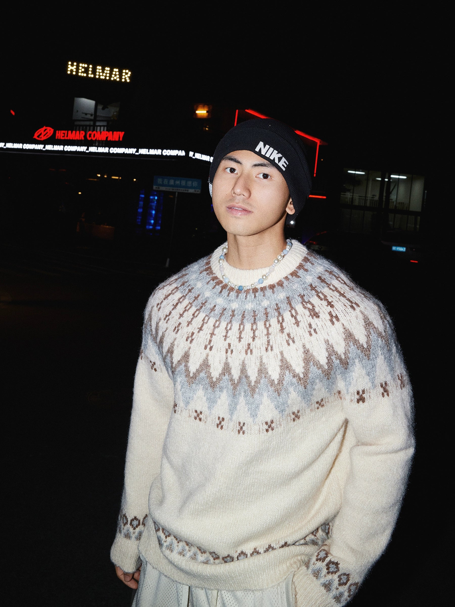 Nordic Fair Isle Knit Sweater