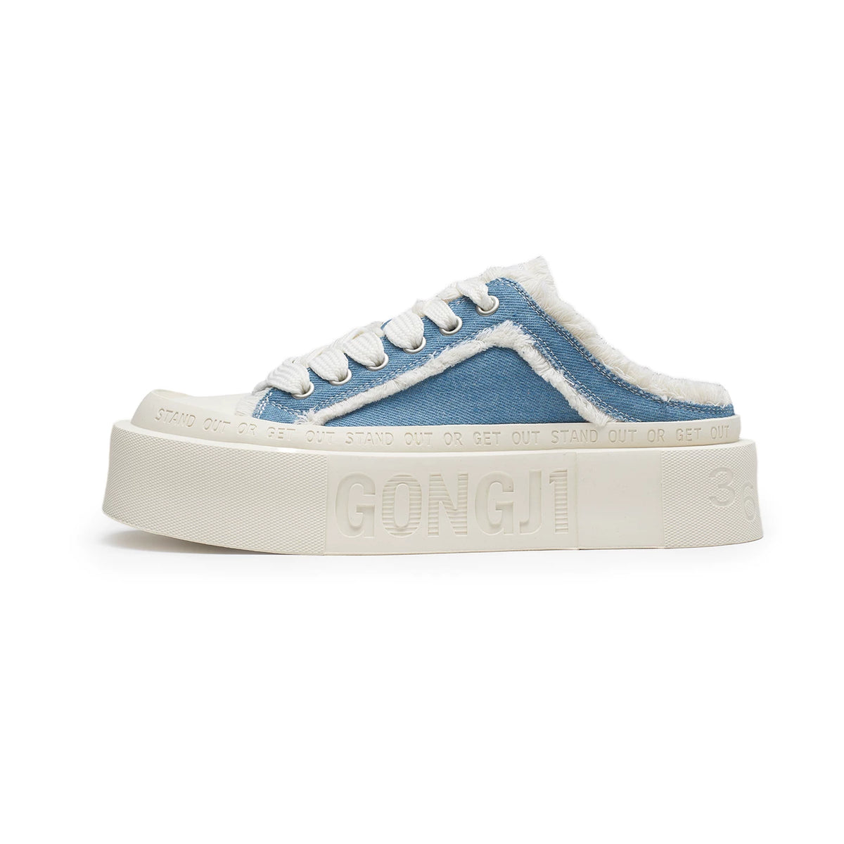 Stackline Platform Canvas Sneakers