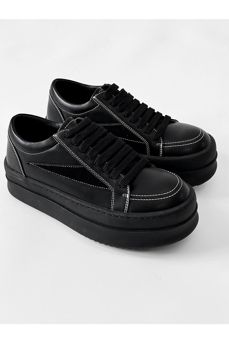 Chunky Elevated Sole Platform Sneakers
