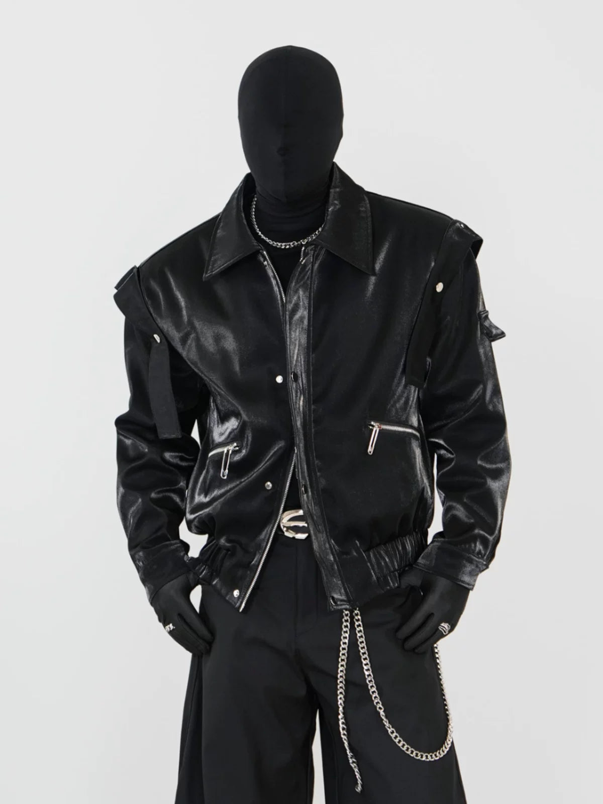 Nightfall Modular Sheen Biker Jacket