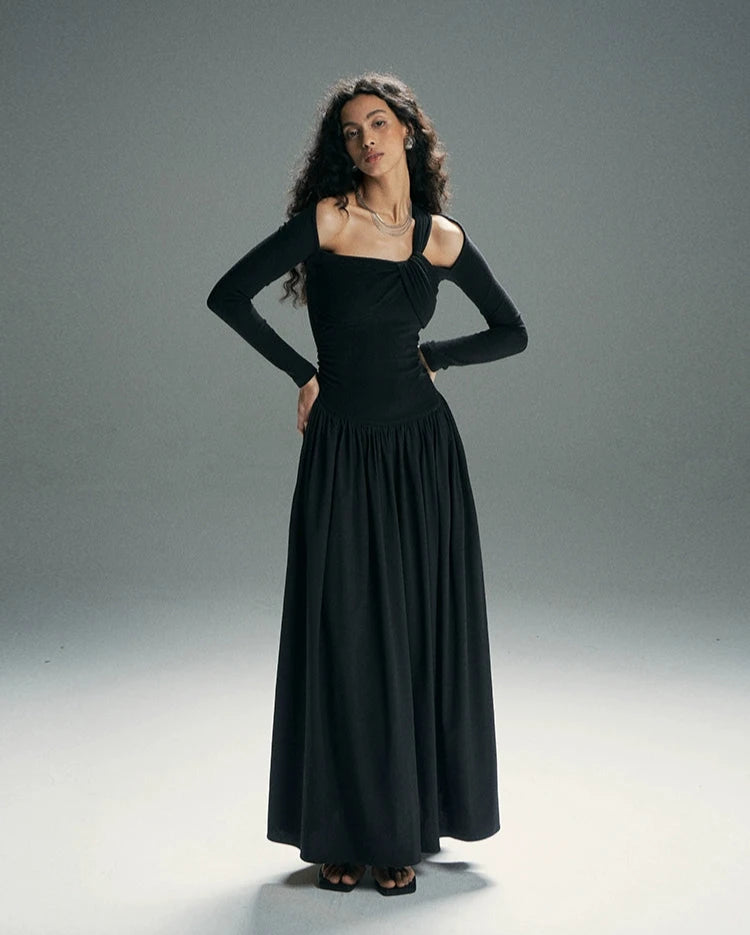 Cloud Twist Maxi Dress