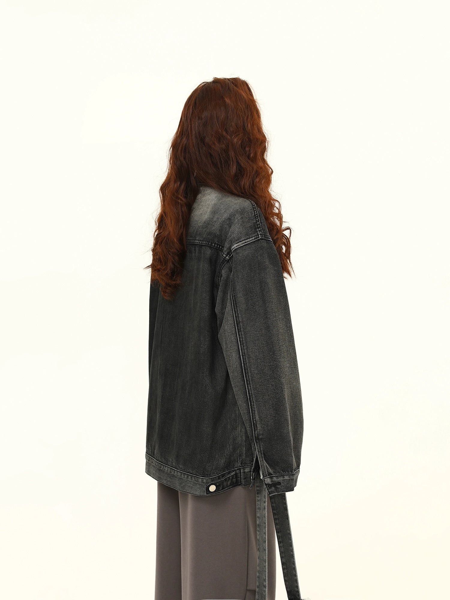 Urban Fade Oversized Denim Jacket