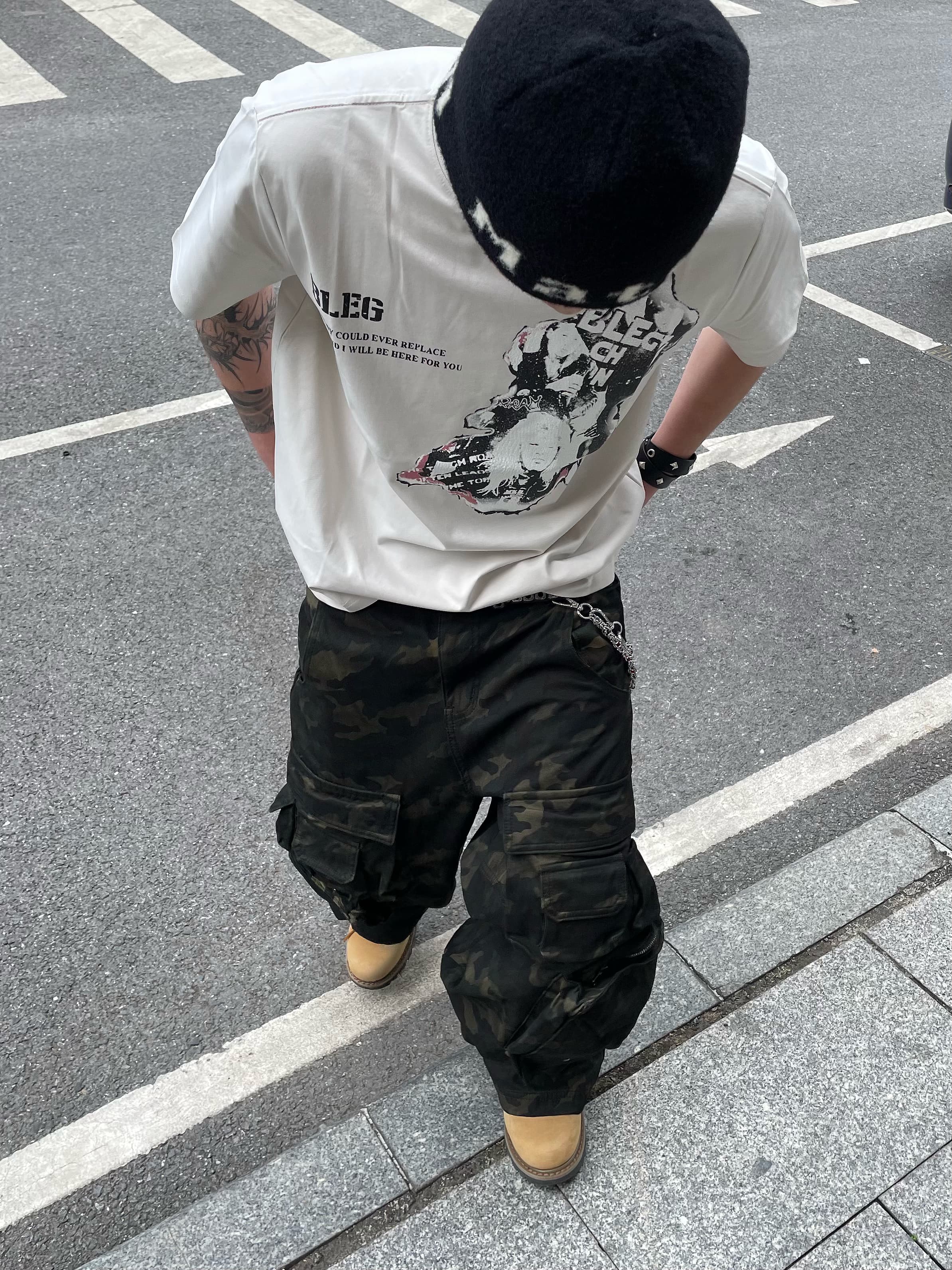 Urban Chaos Graphic Band Tee