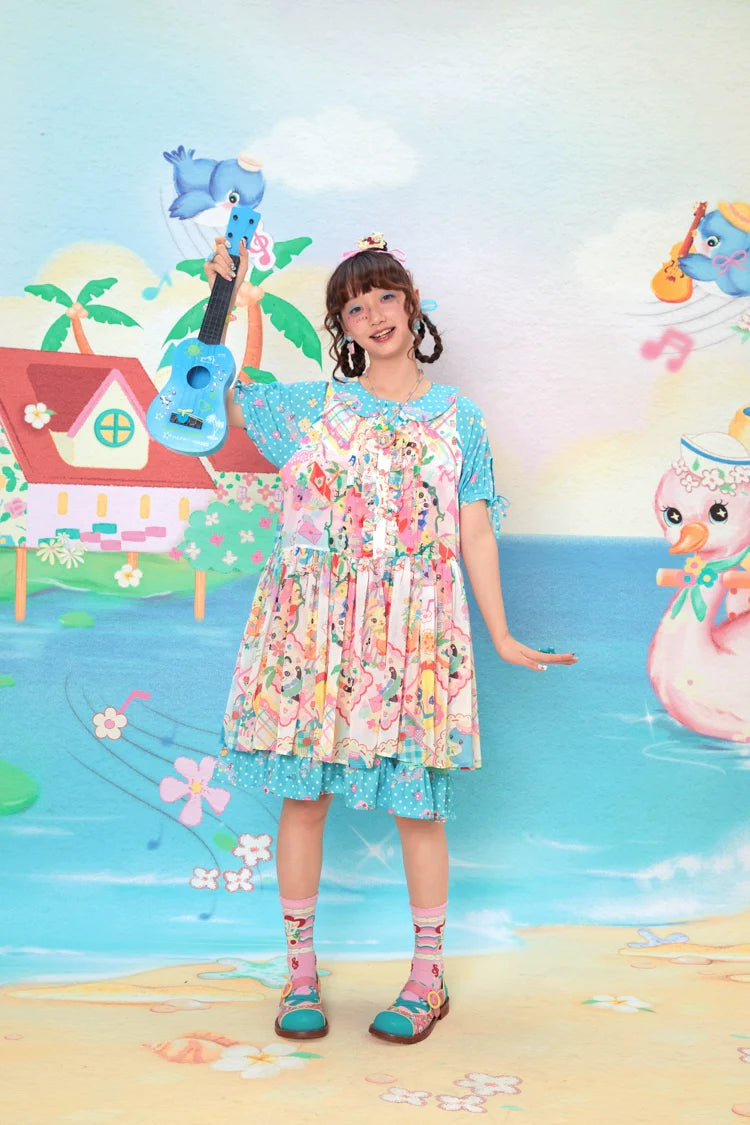 Summer Paradise Tiered Ruffle Dress