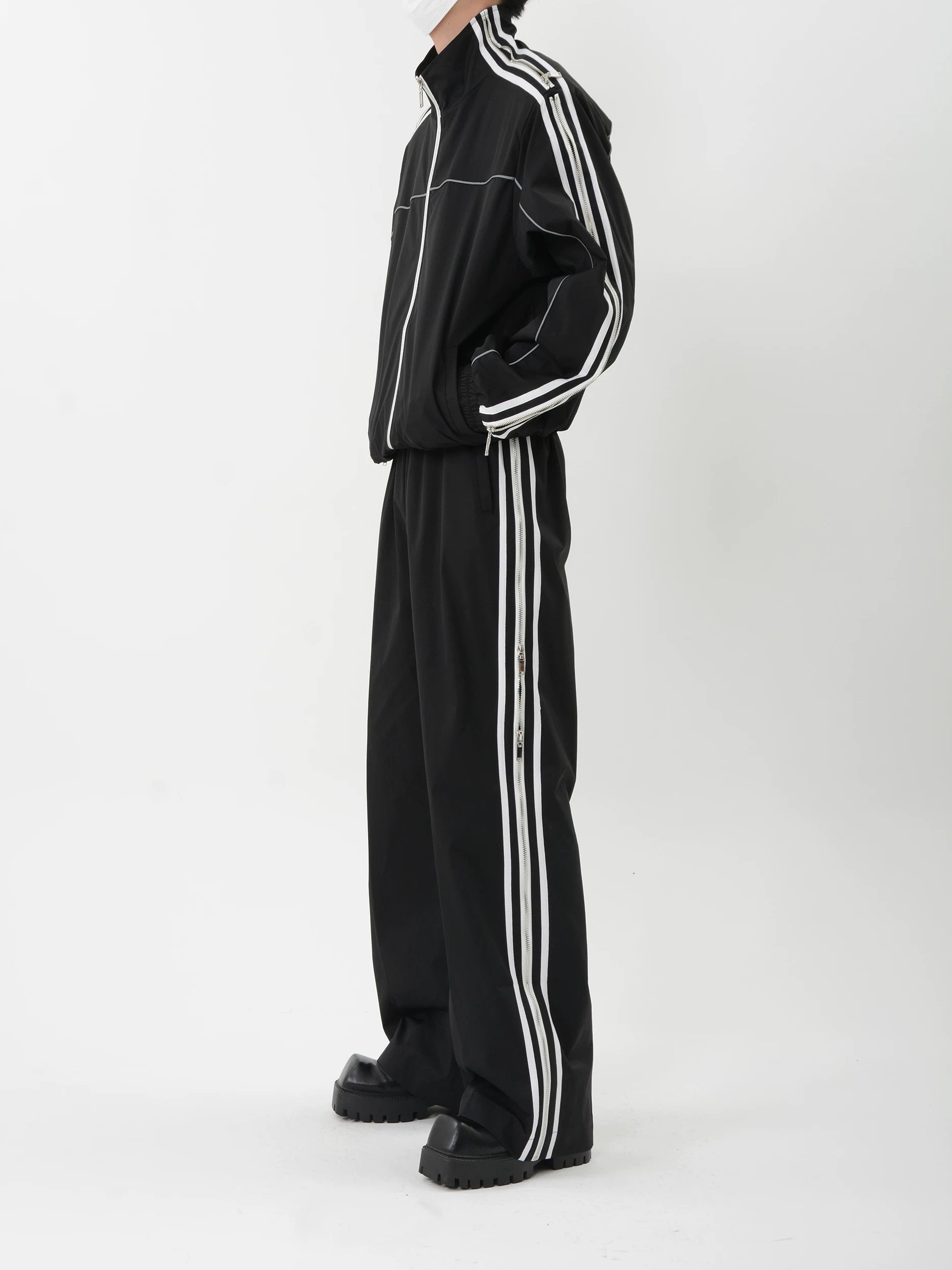 Circuit Stripe Track Jacket