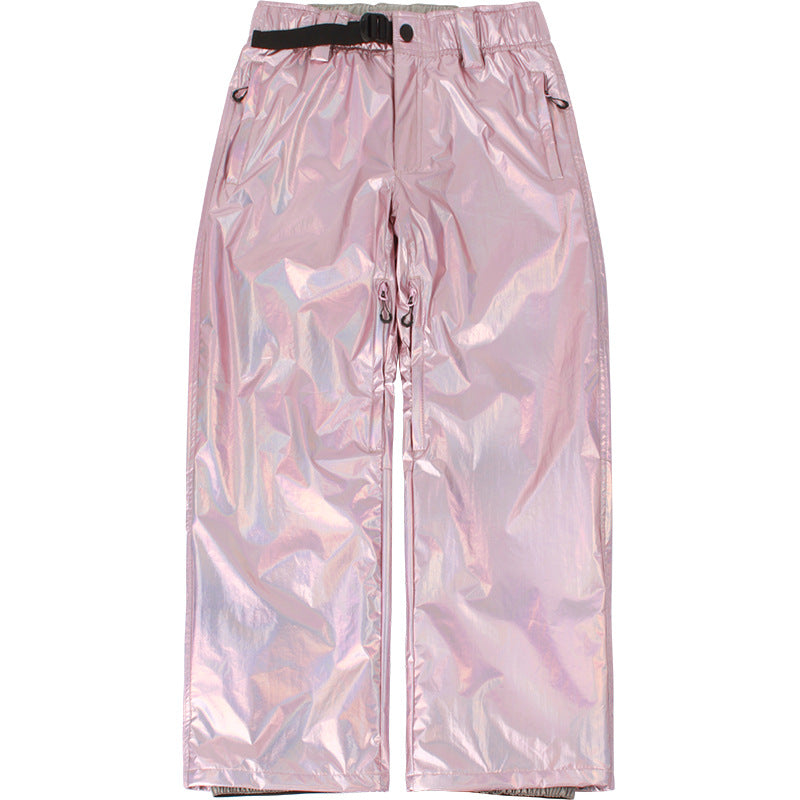 AuroraGlaze Shimmer Snow Pants