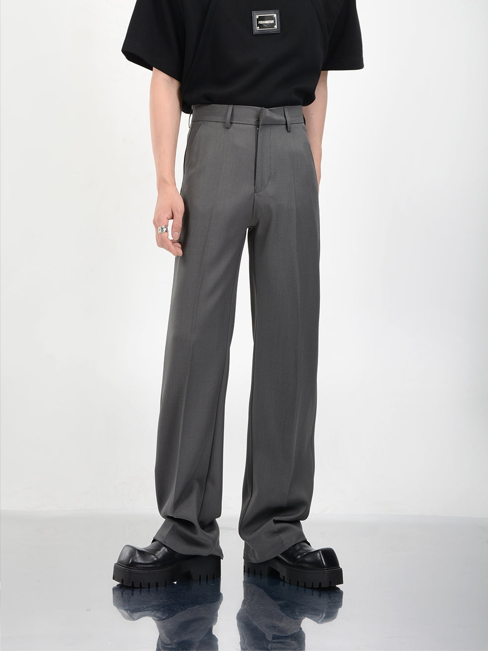 Clean Fit Straight Dress Pants