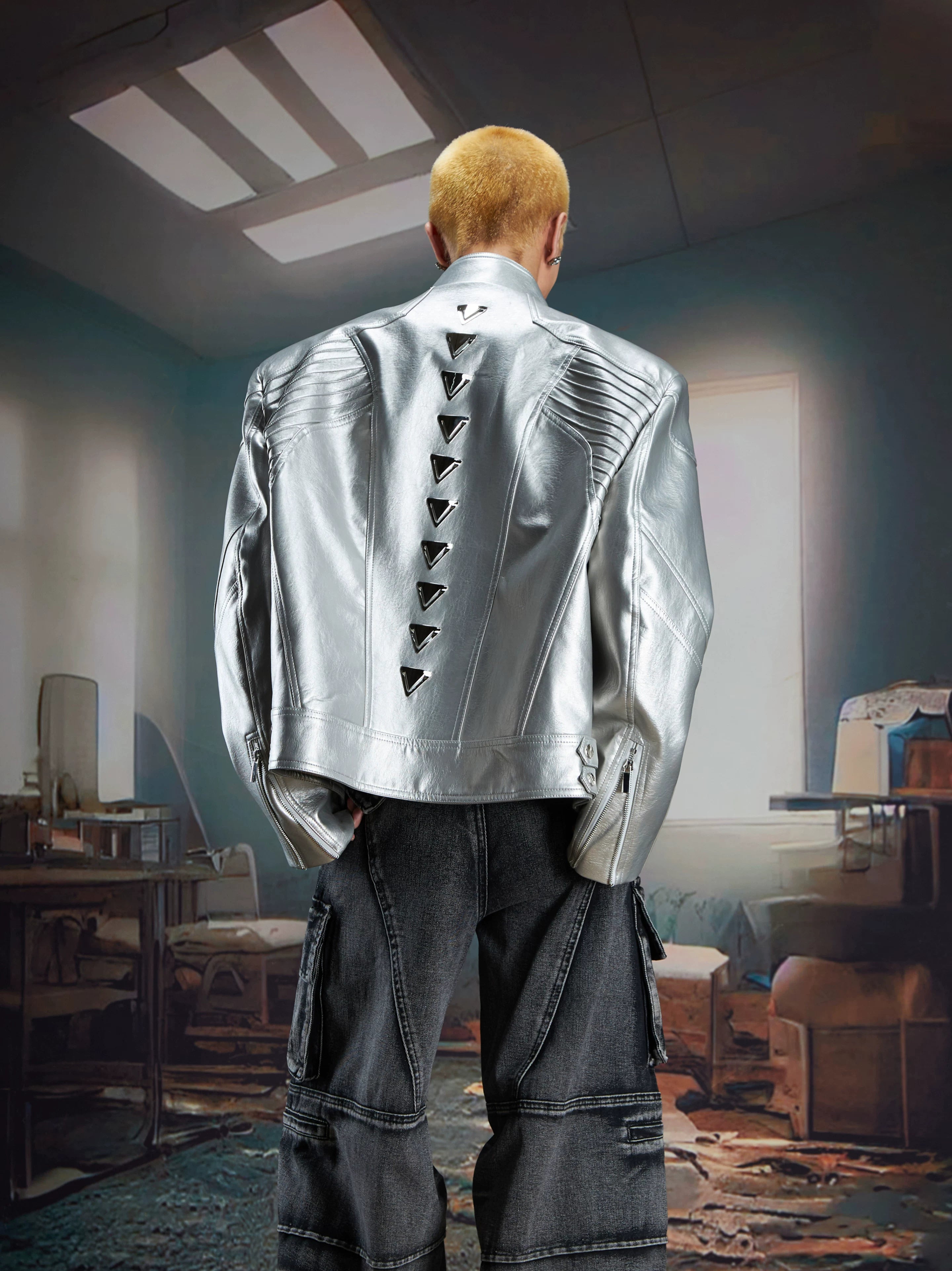 Nebula Spire Moto Jacket