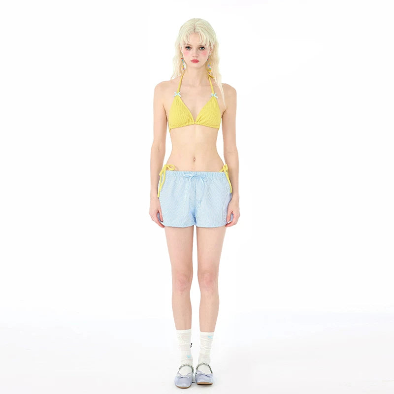 Starlight Sherbet Mesh Bikini Set
