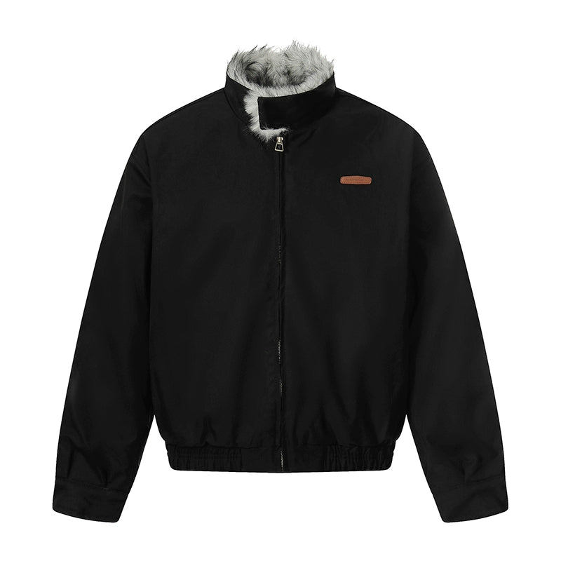 Frost Edge Faux Fur Lined Jacket