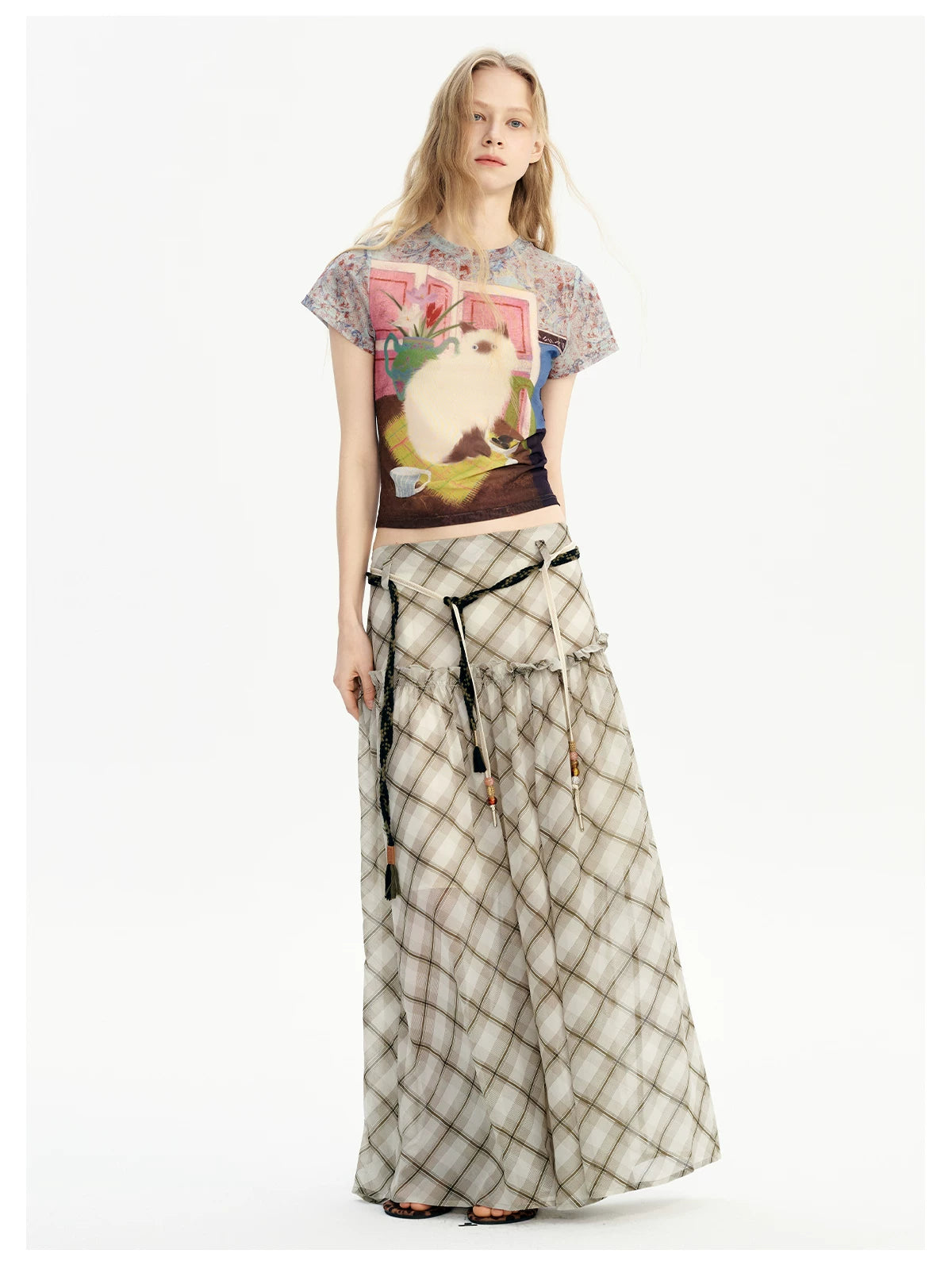 Gallery Cat Dreamscape Mesh Tee