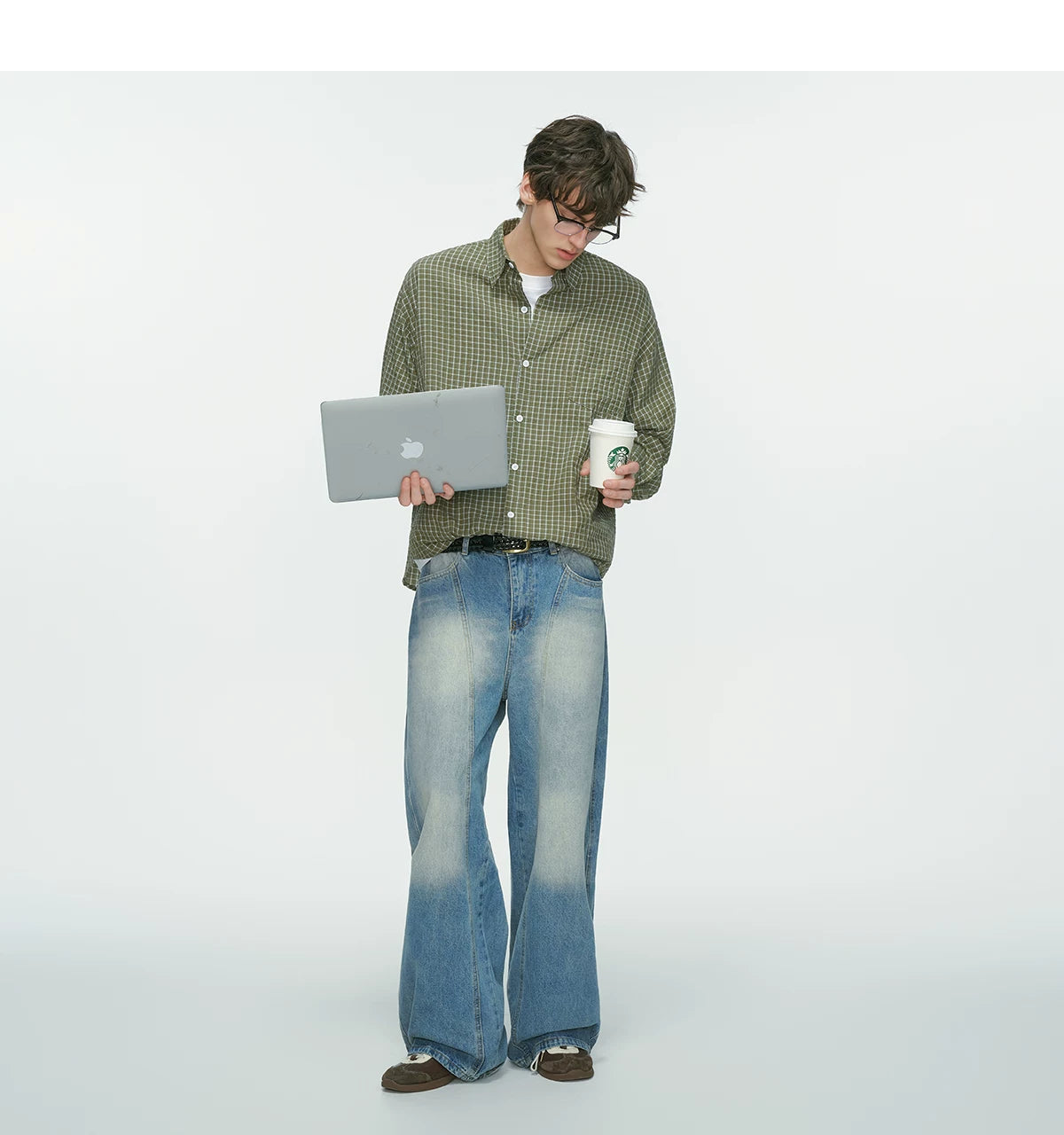 Metro Grid Relax Fit Shirt