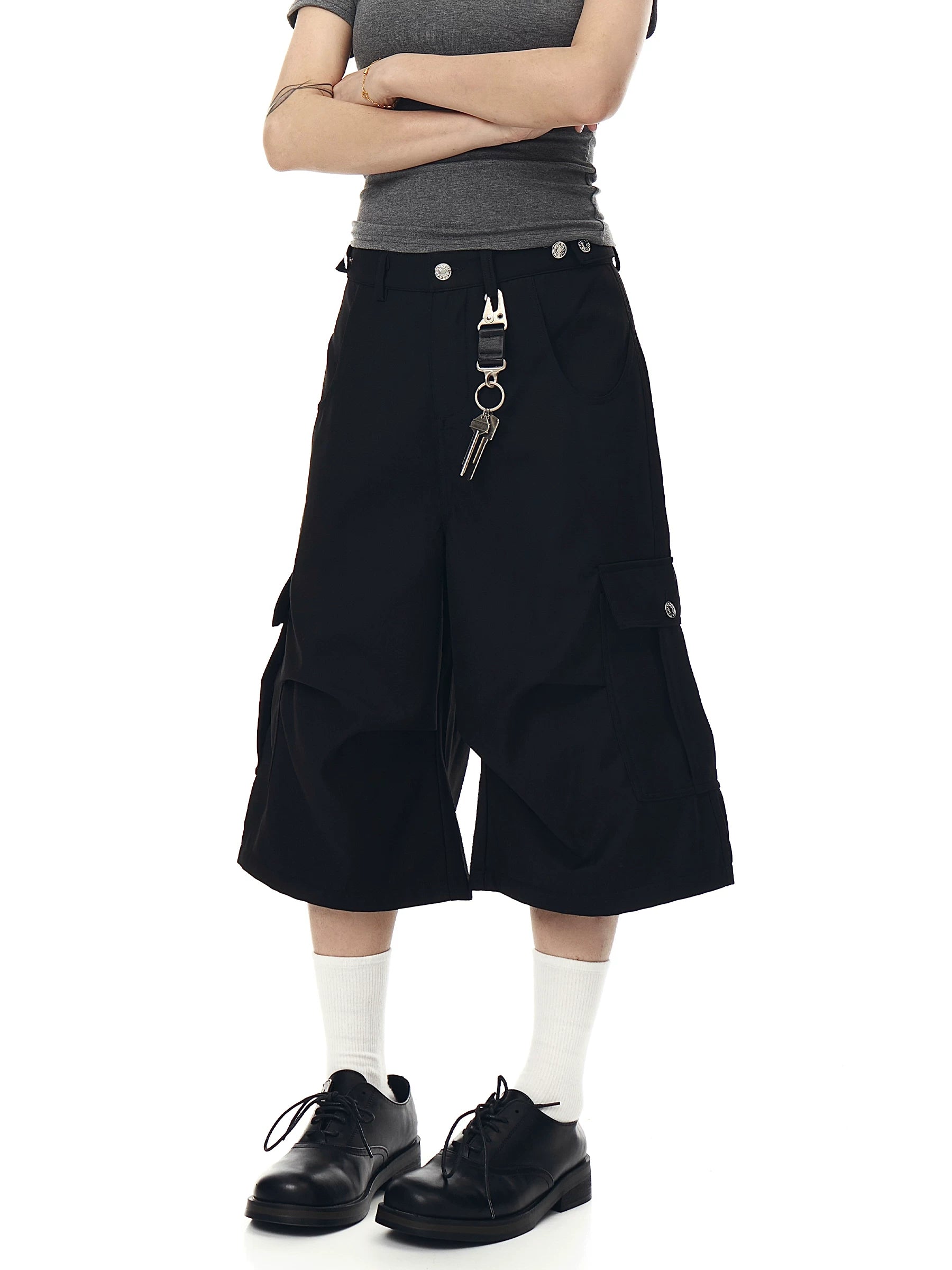Metro Forge Culotte Cargo Shorts