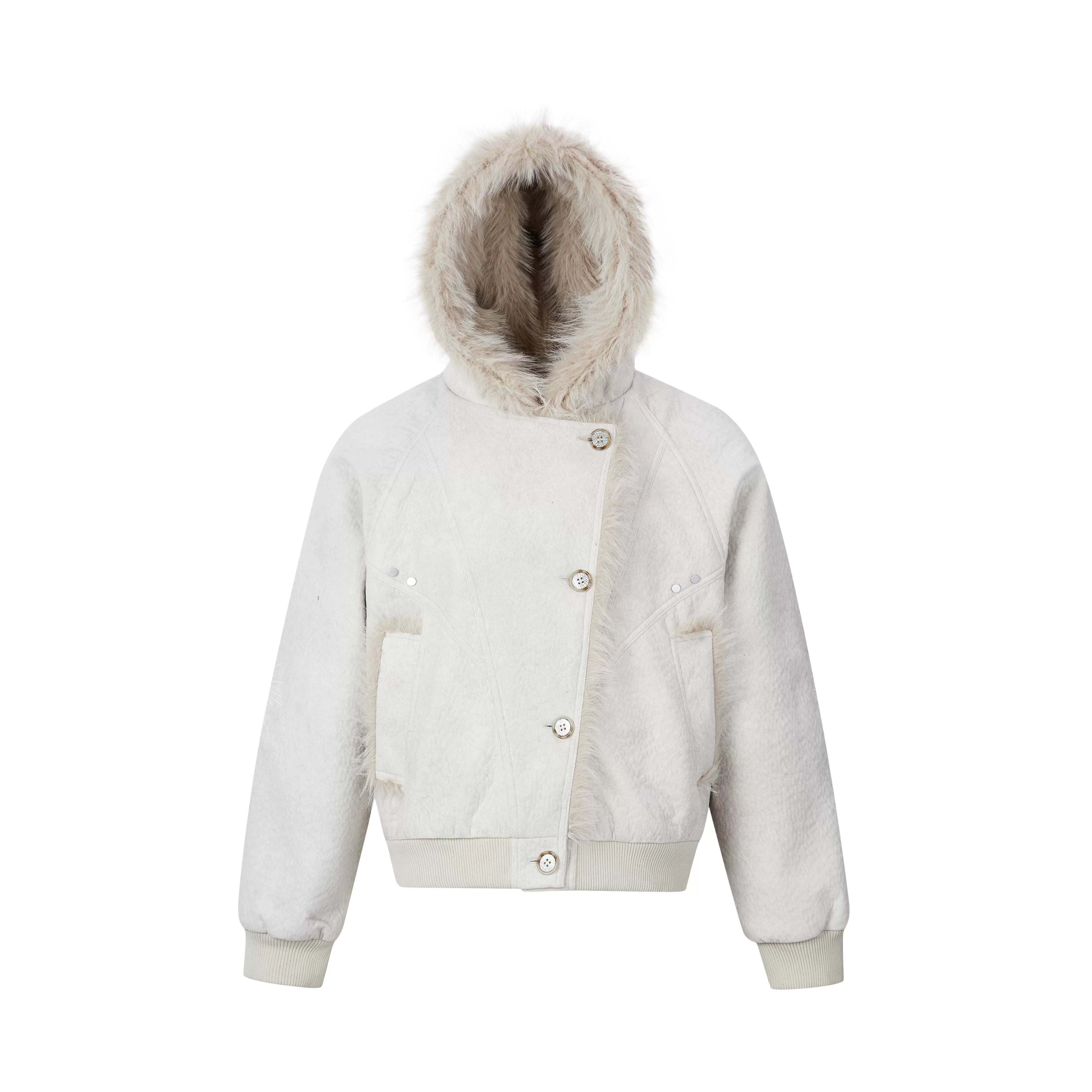 Arctic Shadow Fur Jacket