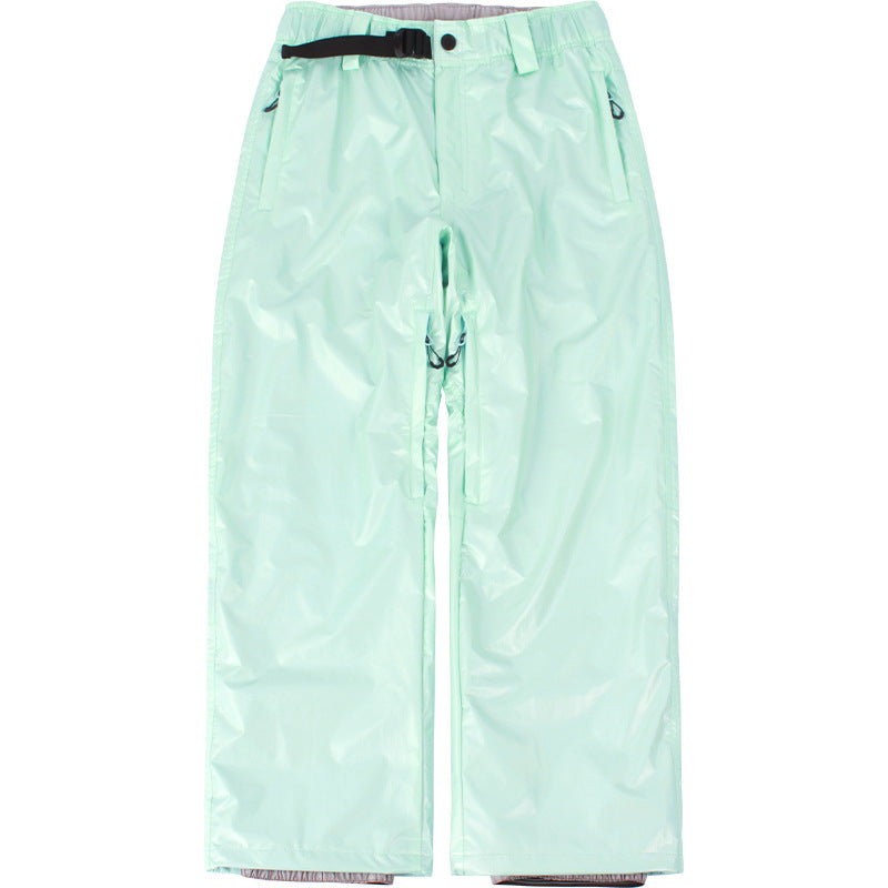 AuroraGlaze Shimmer Snow Pants