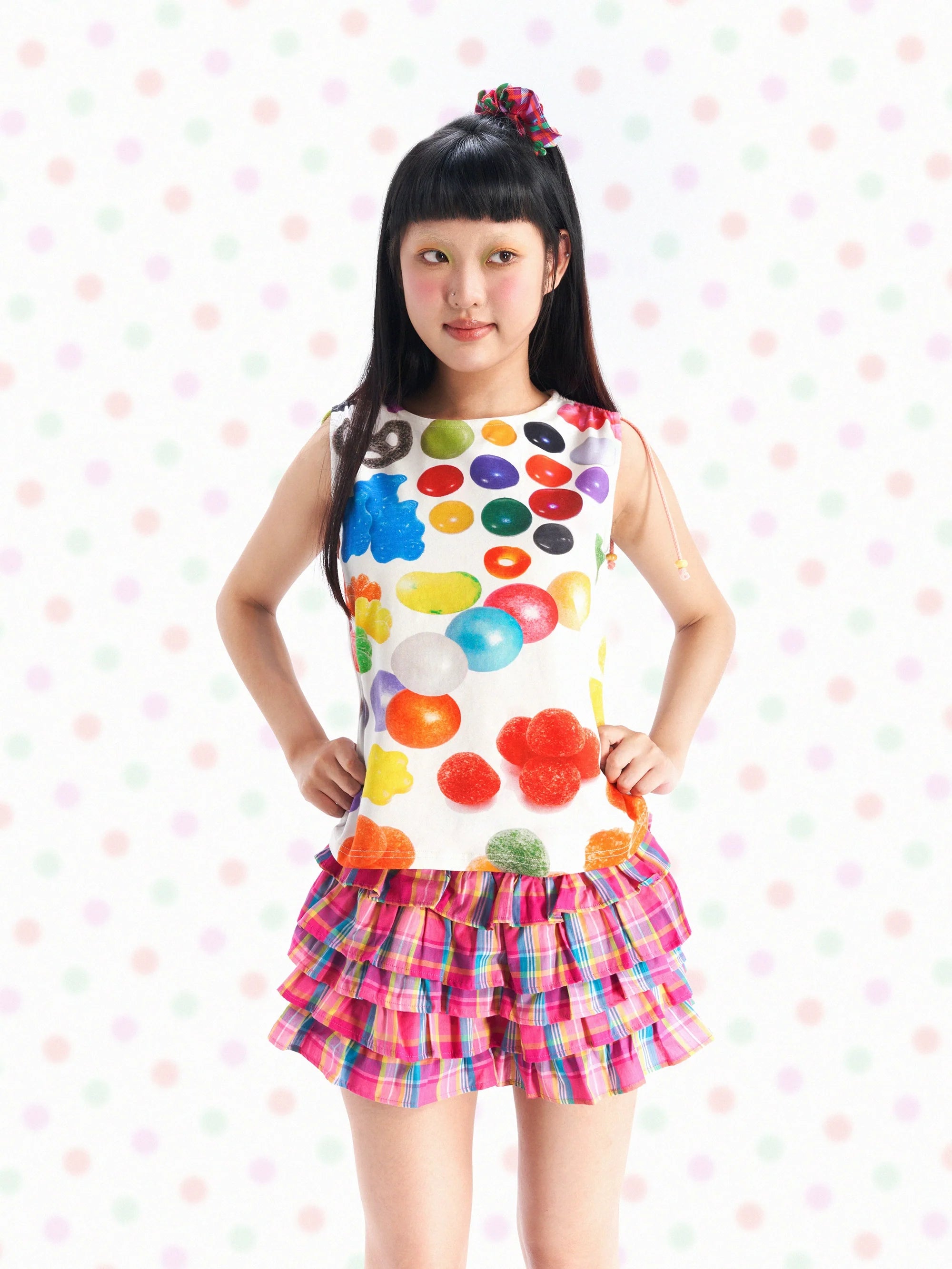 Rainbow Candy Summer Top